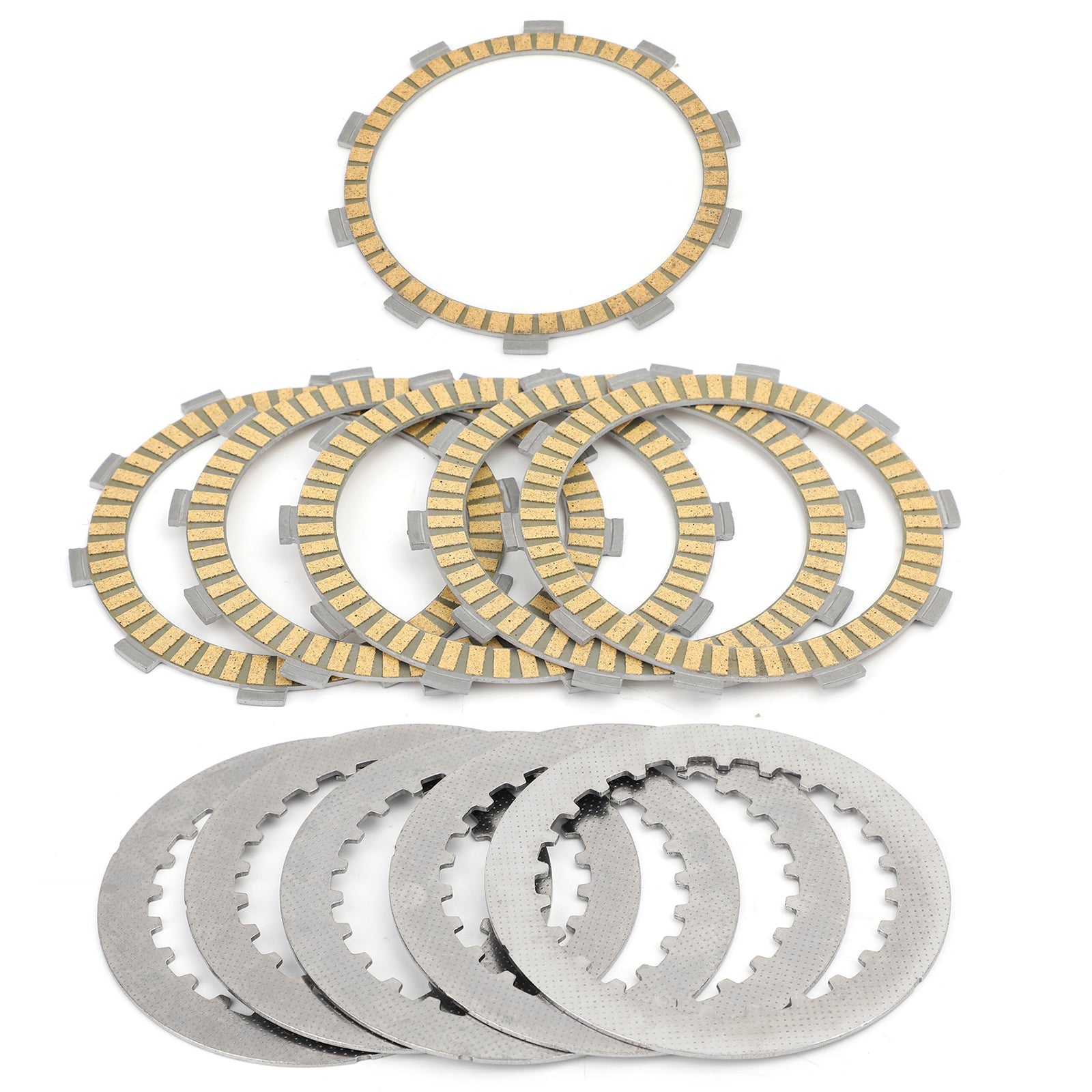 Kit d'embrayage en acier & Plaques de friction pour Honda NT NV VRX 400 Steed 400 1983-2002 Generic