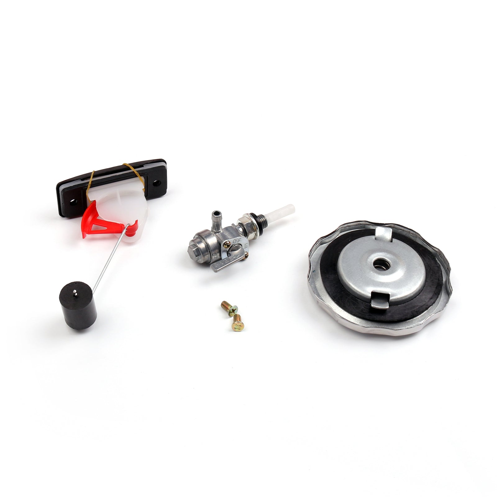 5 US Gallon Generator Gas Tank Fuel Filter Cap Gauge Petcock Universal FITS EC2500