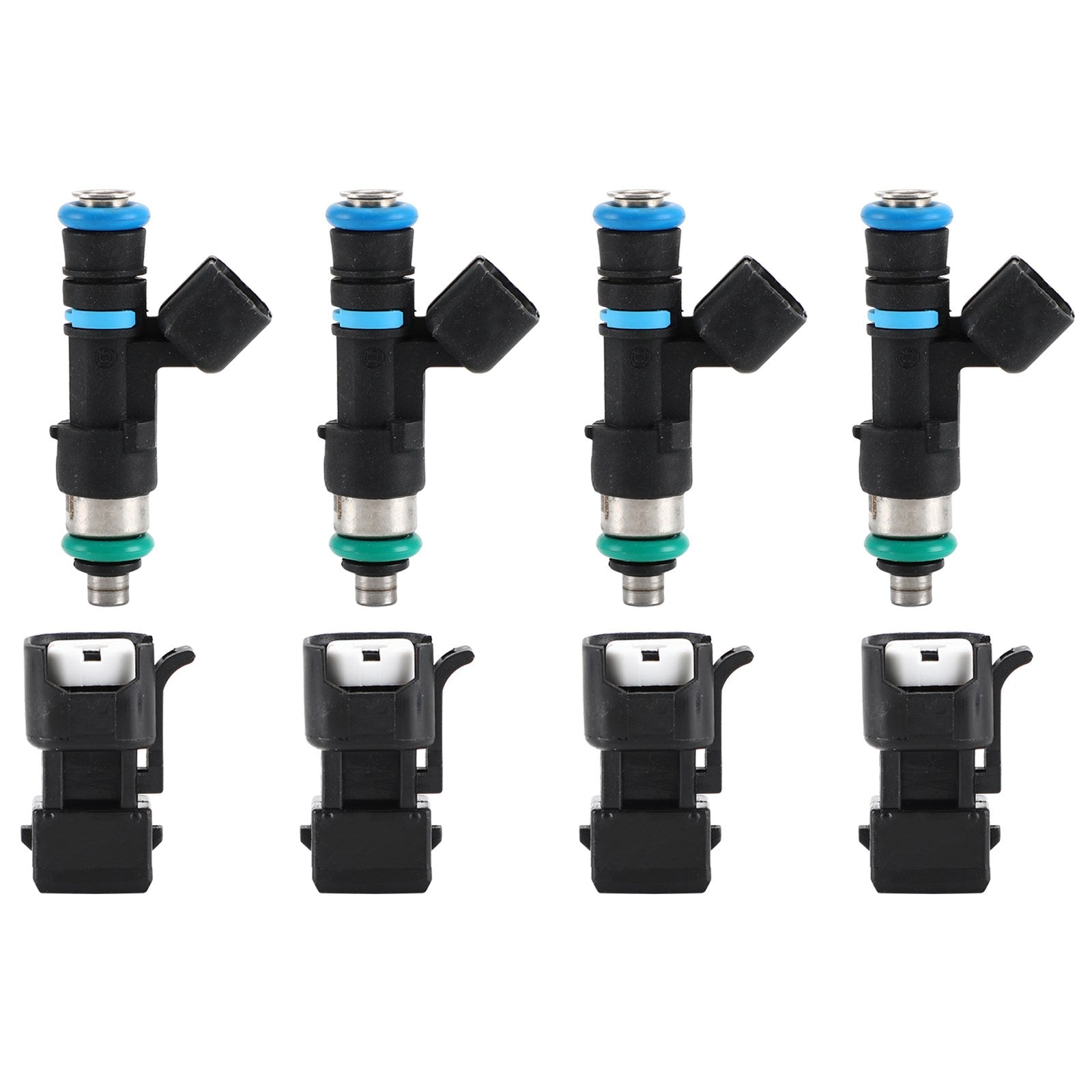 4st 650cc 62lb EV14 Bränsleinsprutare passar Audi A4 TT Fit Golf Jetta KSM 1.8T Turbo