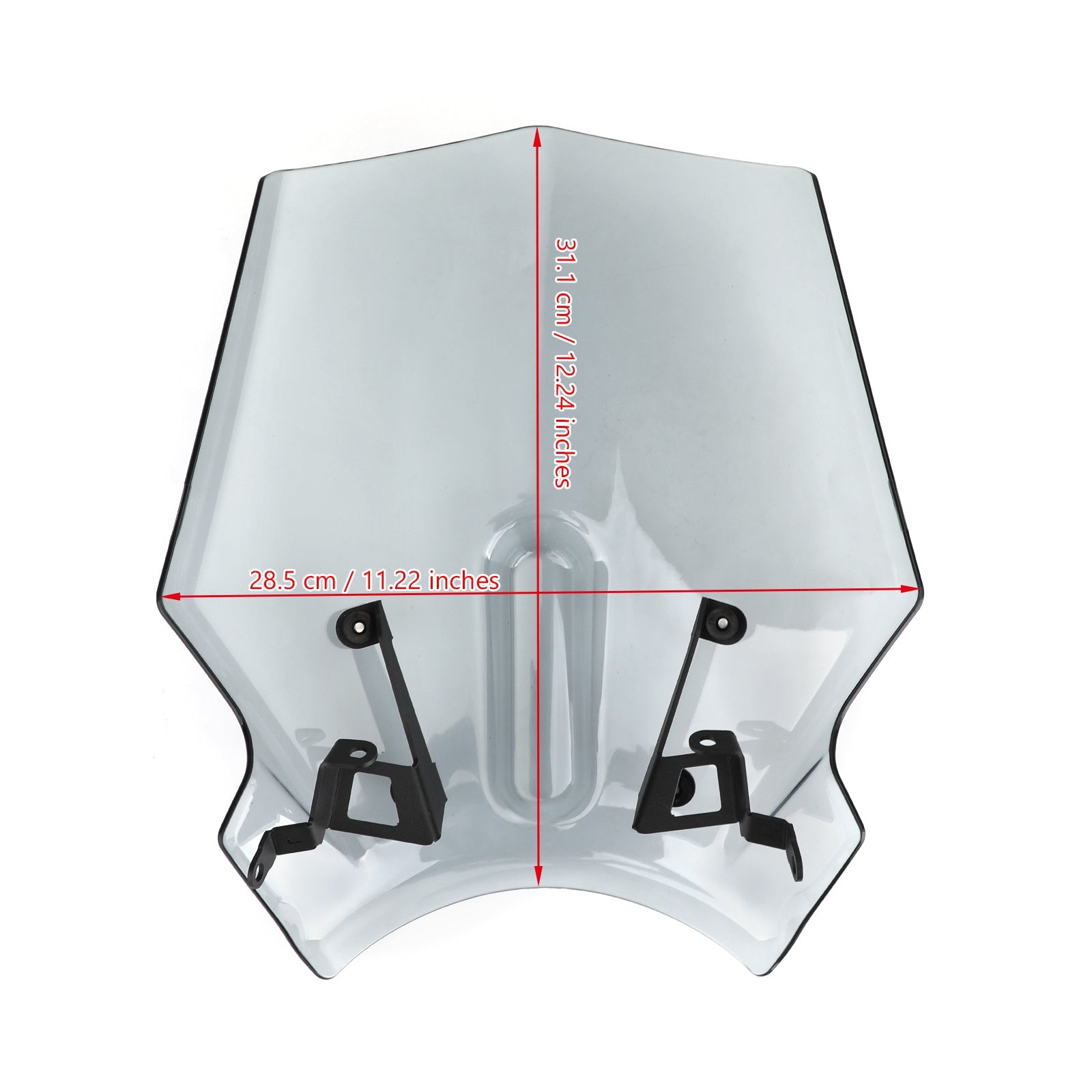 ABS Plastic Motorcykel vindrutan vindruta för Honda CB125R CB300R 2018-2019 Generisk