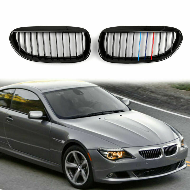 2004-2010 BMW E63 E64 650I 645ci M6 Coupé convertible gloss noir m coulor grille générique