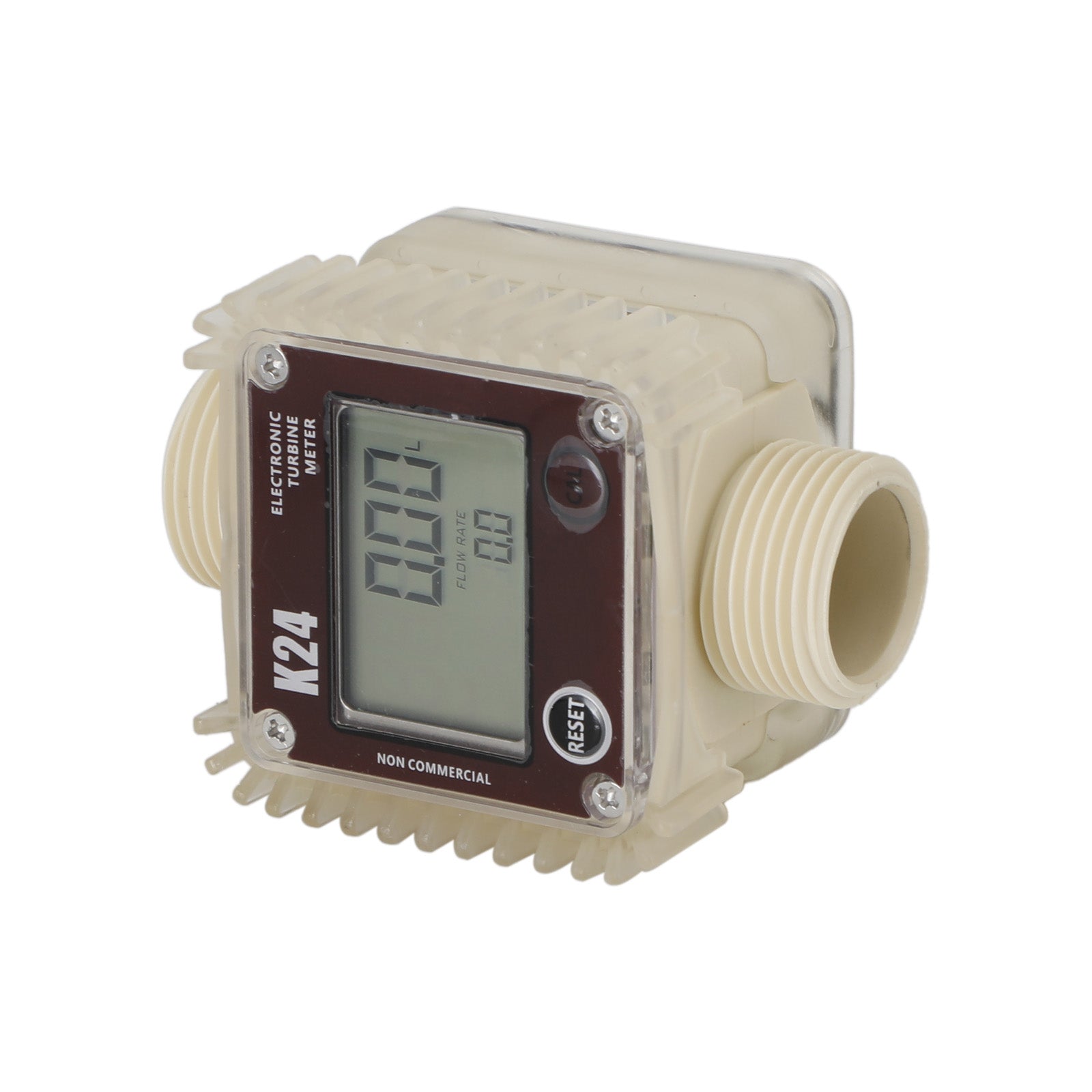 K24 Turbine digitale dieselolie-brandstofstroommetertester voor chemicaliën, vloeibaar water