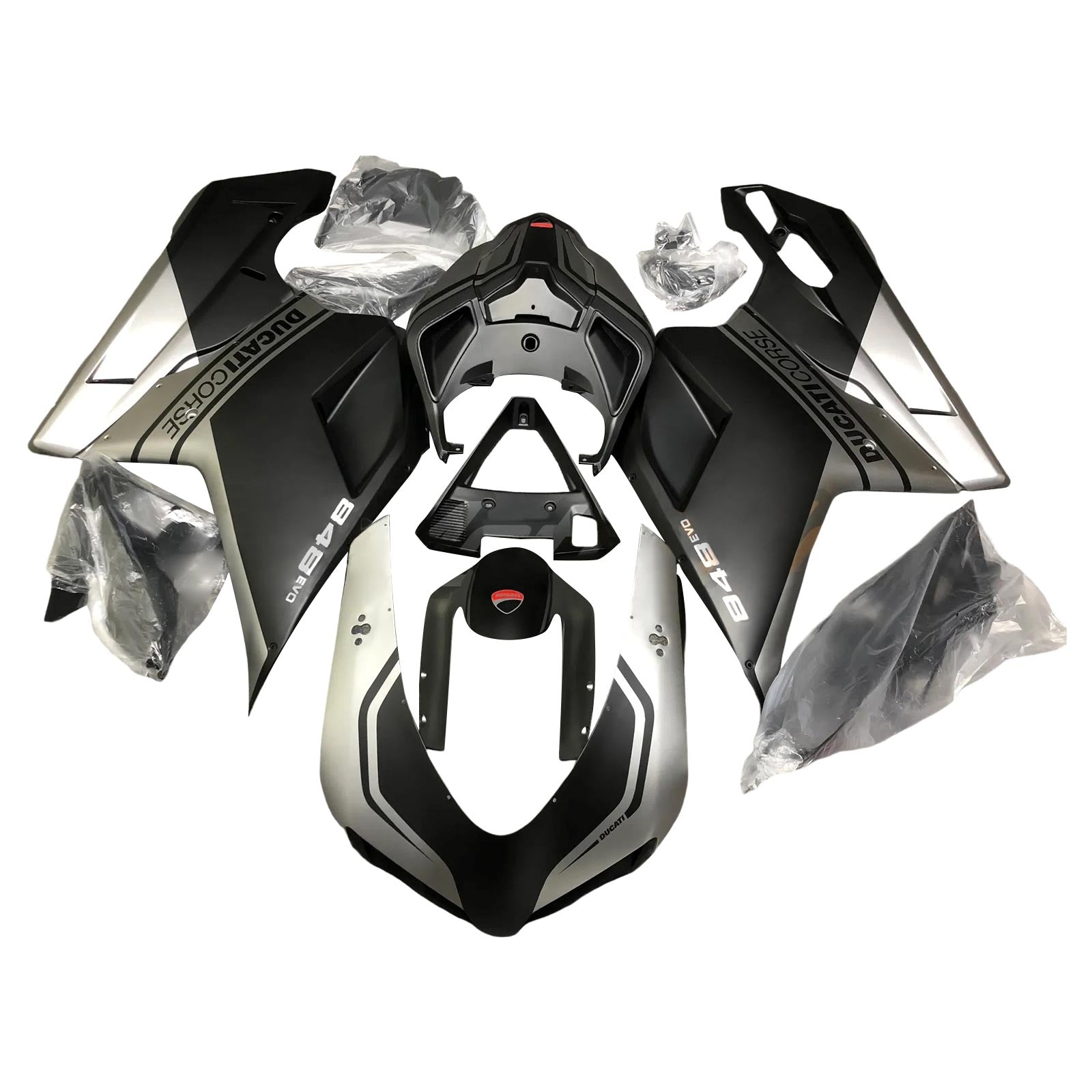 2007-2011 Ducati 1098 1198 848 Kuipset Carrosserie ABS