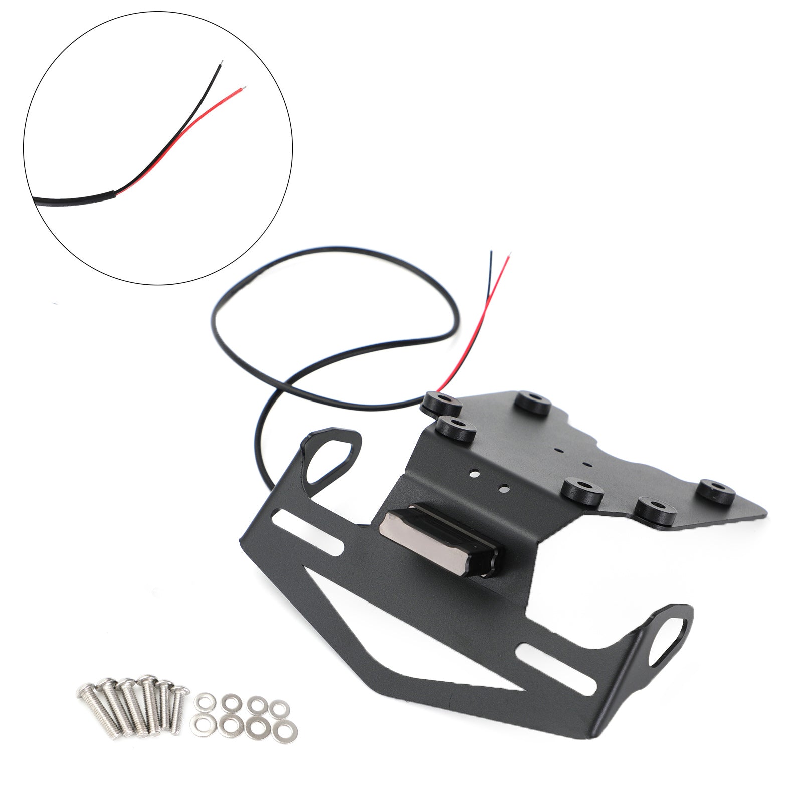 Areyourshop Kentekenplaathouder Frame Beugel geschikt voor Yamaha TENERE 700/XTZ700 2019-2021