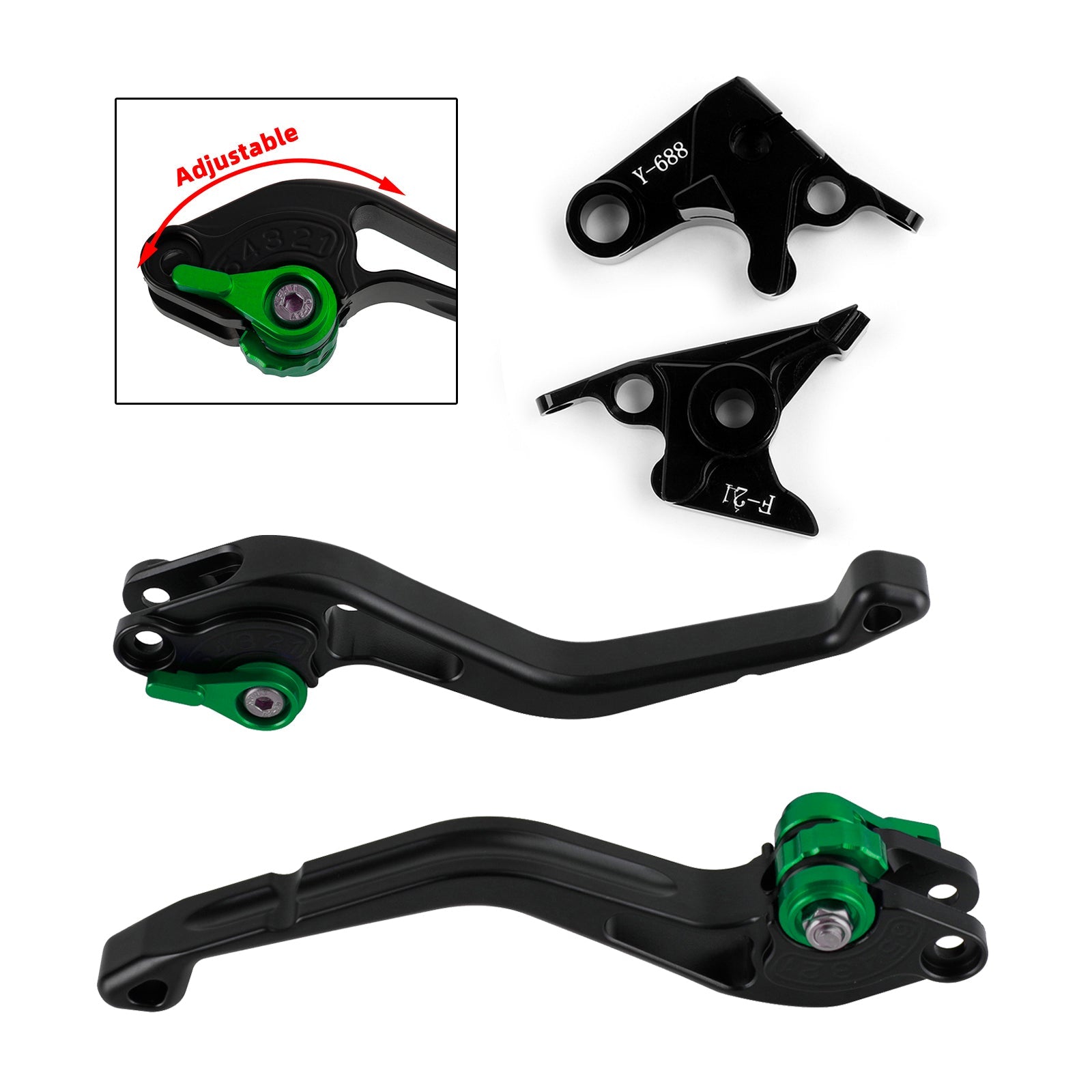 Yamaha YZF R1 1999-2001 Nová krátka spojka brzdová páka