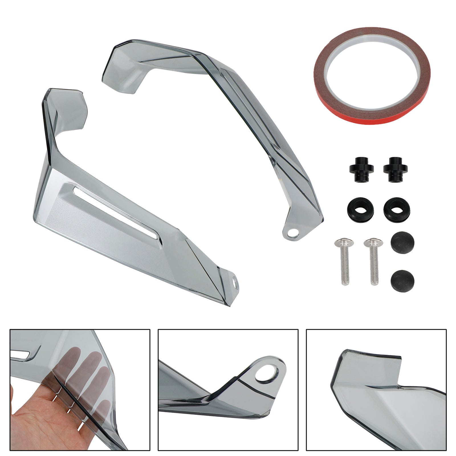 2021-2022 Honda Forza 750 zijvleugeldeflectorvleugels met onderkuip