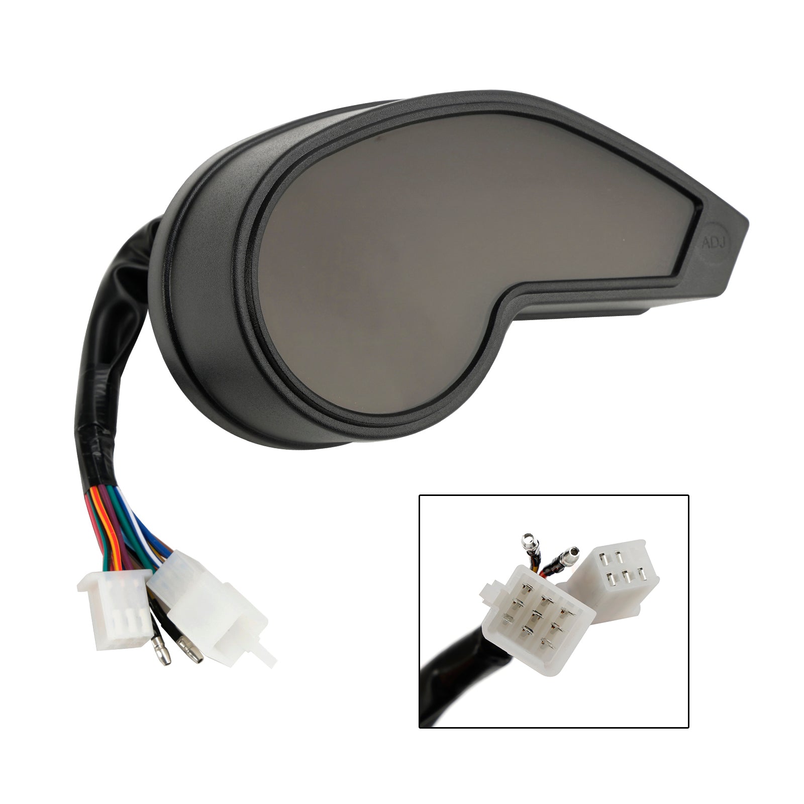 Hastighetsmätare kilometer varvare LCD -skärm för CrossMax150 DM150 DM200 XR190