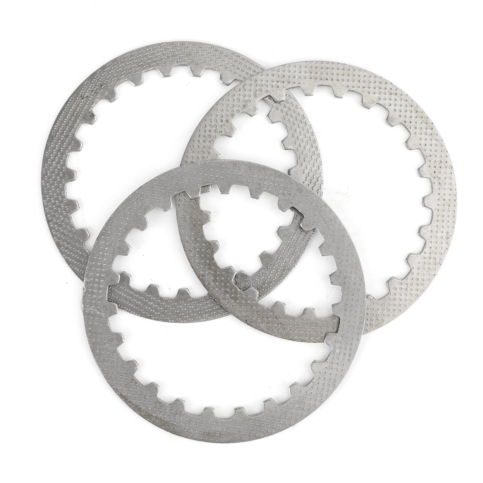 Kopplingssats stål & Friktionsplattor för Yamaha YB100 DX100 L5 L5T L5TA 1969-1987 Generisk