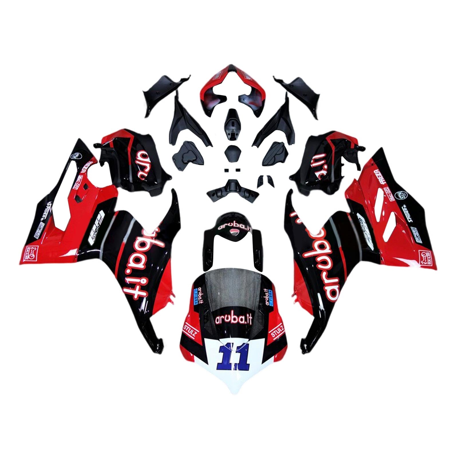 2018-2019 Ducati Panigale V4 V4S V4SP Fairing Kit karosseri