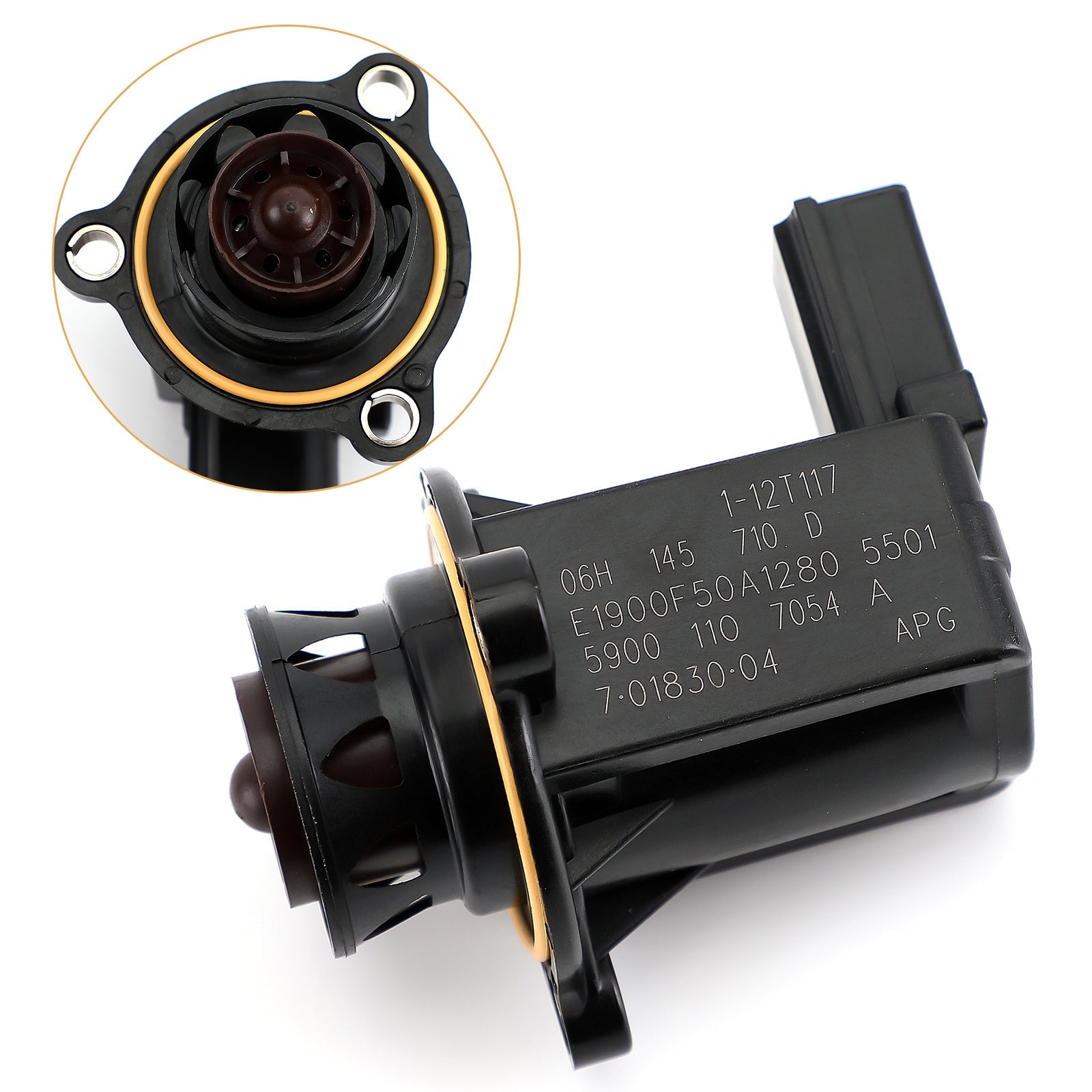 Turbo turboladdare avbryta förbikopplingsventilen för audi vw 2.0t fsi tsi 06h145710d generisk