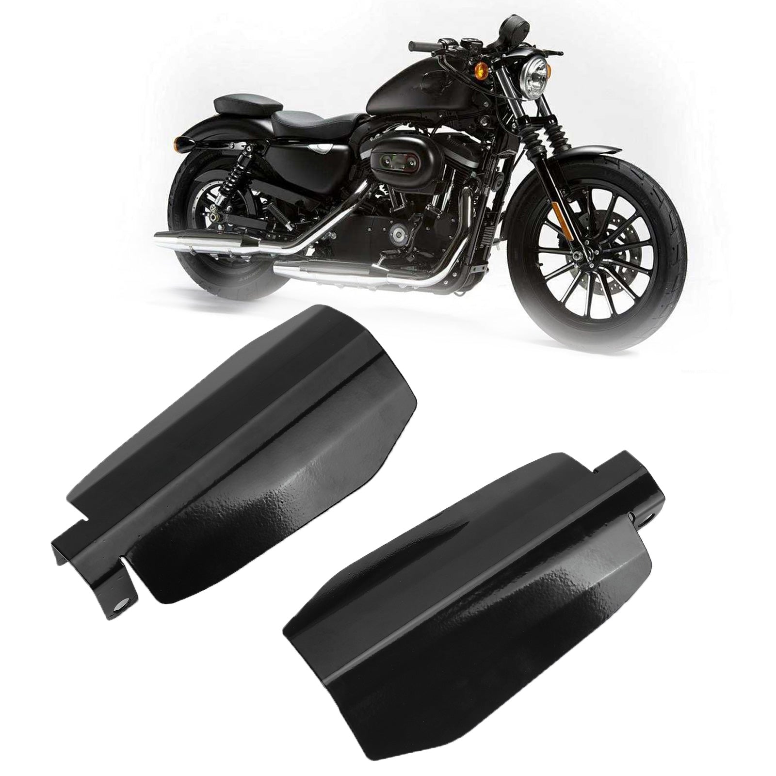 Håndvakter Shield Cover for Sportster XL 883 XL 1200 48 72 Motorsykkel Generisk