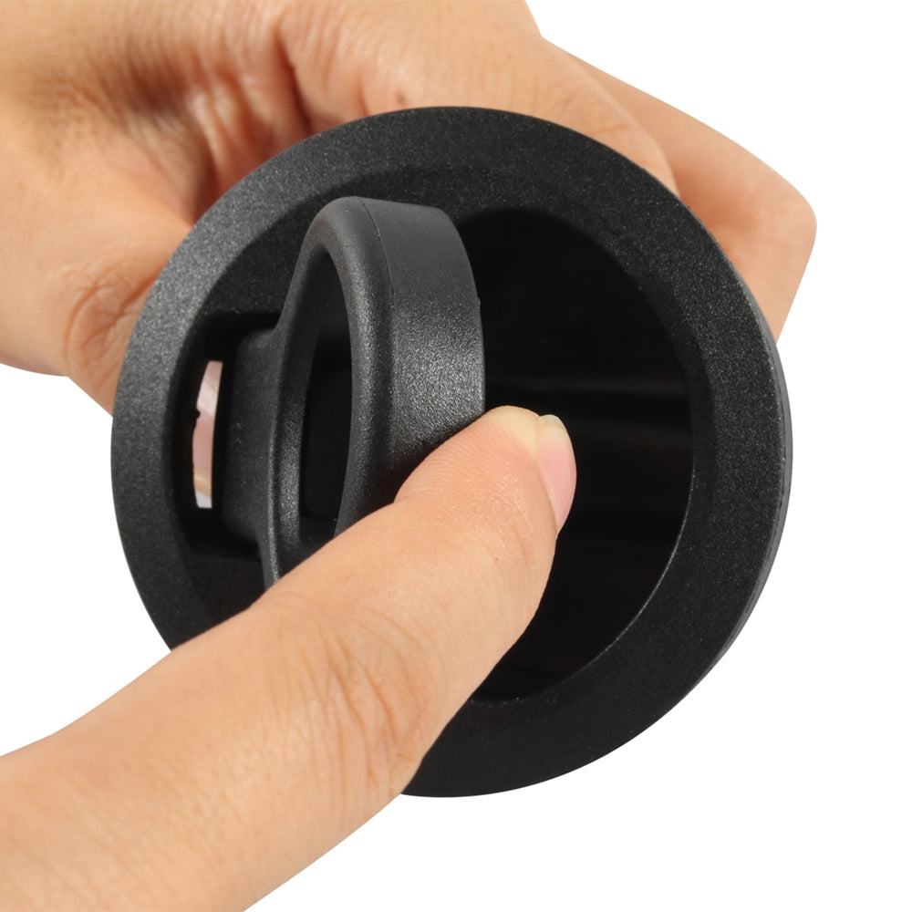 4 脳 RV Båtdør Bytt Slam Latch Hatch 2" Rund trekklås for dekk 1/2"