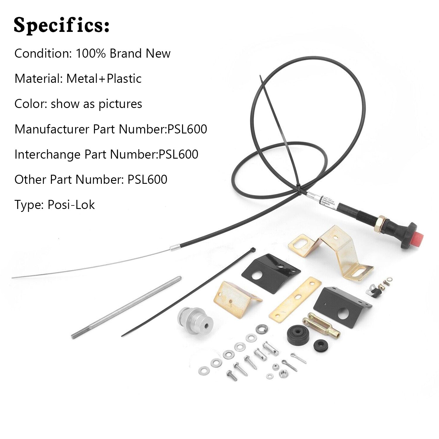 1988-1998 Chevrolet/GMC 1500/2500 Trucks PSL600 Système d'engagement de l'essieu pour POSI-LOK FedEx Express