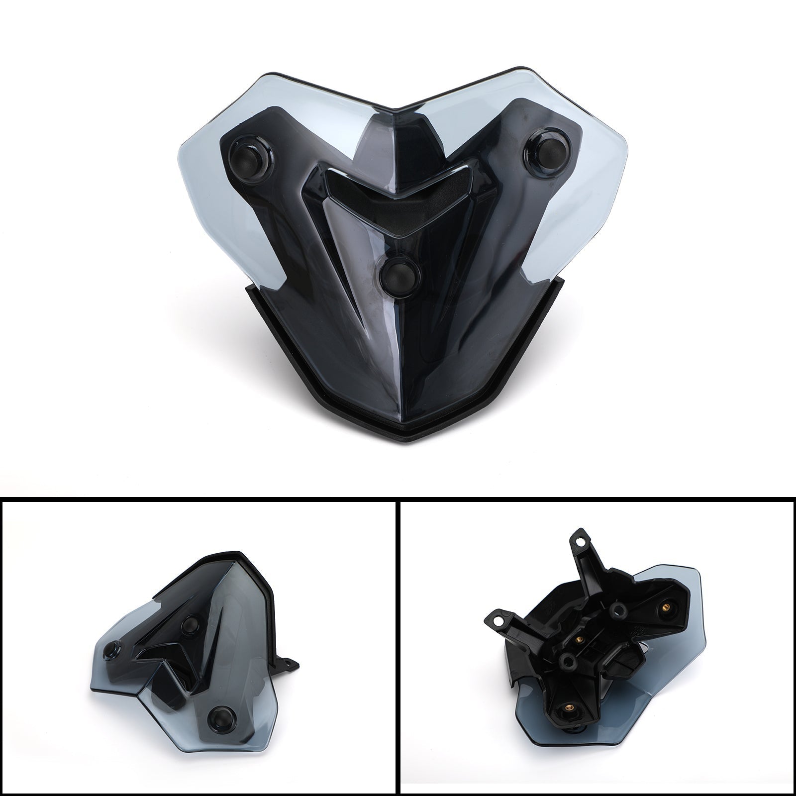 Desflectores de vento de vento de windshield de pára-brisa de tela ajustado para BMW F900R 2020-2021