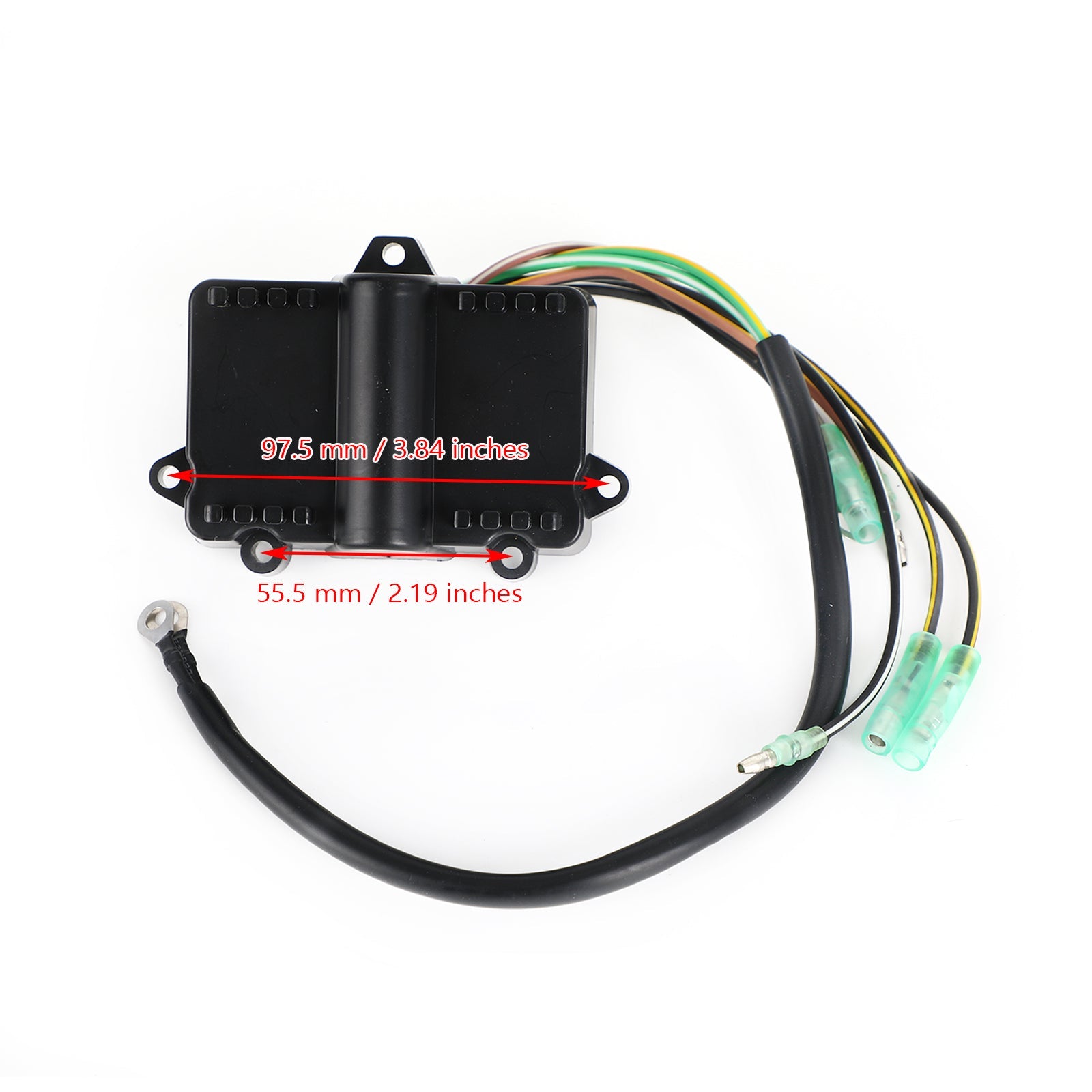 CDI Switch Box Montering Fit för Mercury Mercruiser 6hp 8 hk 10 hk 15 hk 7452A19