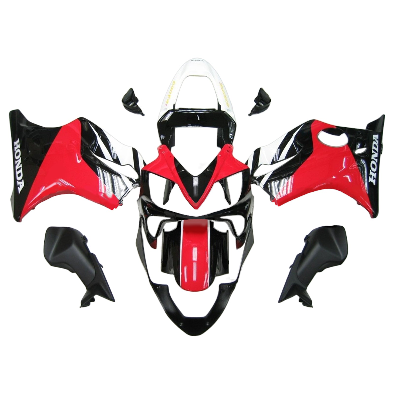 2001-2003 Honda CBR600 F4i vstrekovanie Kit Kadywork Plast ABS #130