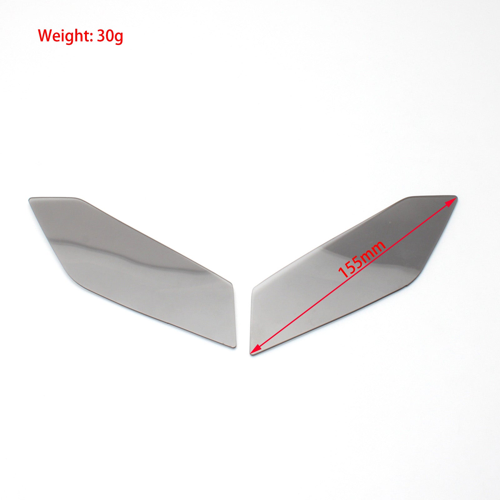 Protector de lente de faro delantero apto para Yamaha Mt-09 Mt 09 2017-2021 humo genérico