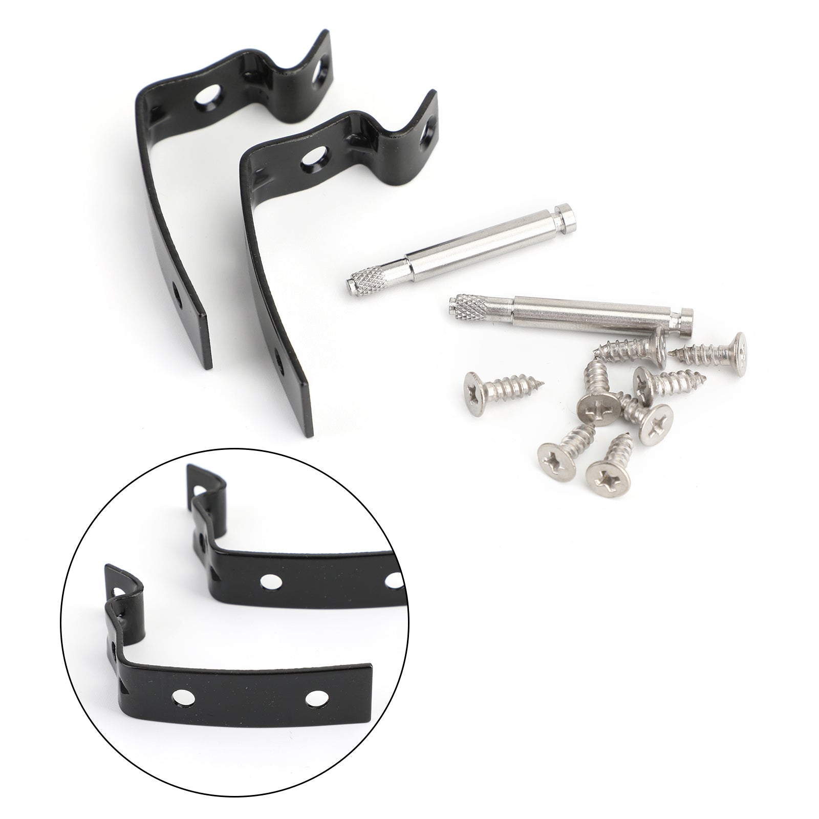 Ny hanskeboksreparasjonssett for audi lokk hengsel A4 S4 RS4 B6 B7 BRACKET 8E2857131 Generisk