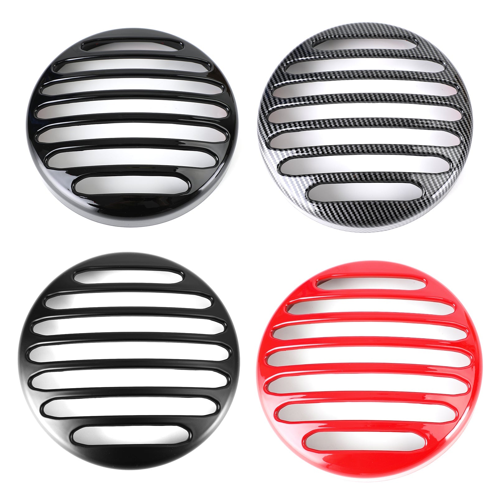 Strålkastarskyddsskydd Haddlamp för Honda Rebel CM300 cm 300 20-21 Röd generisk