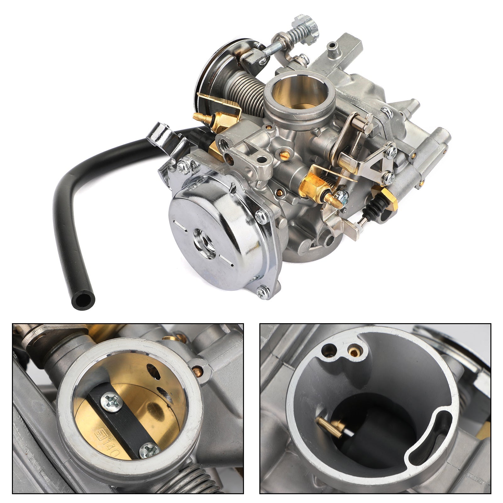 Förgasare kolhydrater för Yamaha Virago XV125 V STAR 250 VIRAGO 250 ROUTE 66 XV250 Generisk