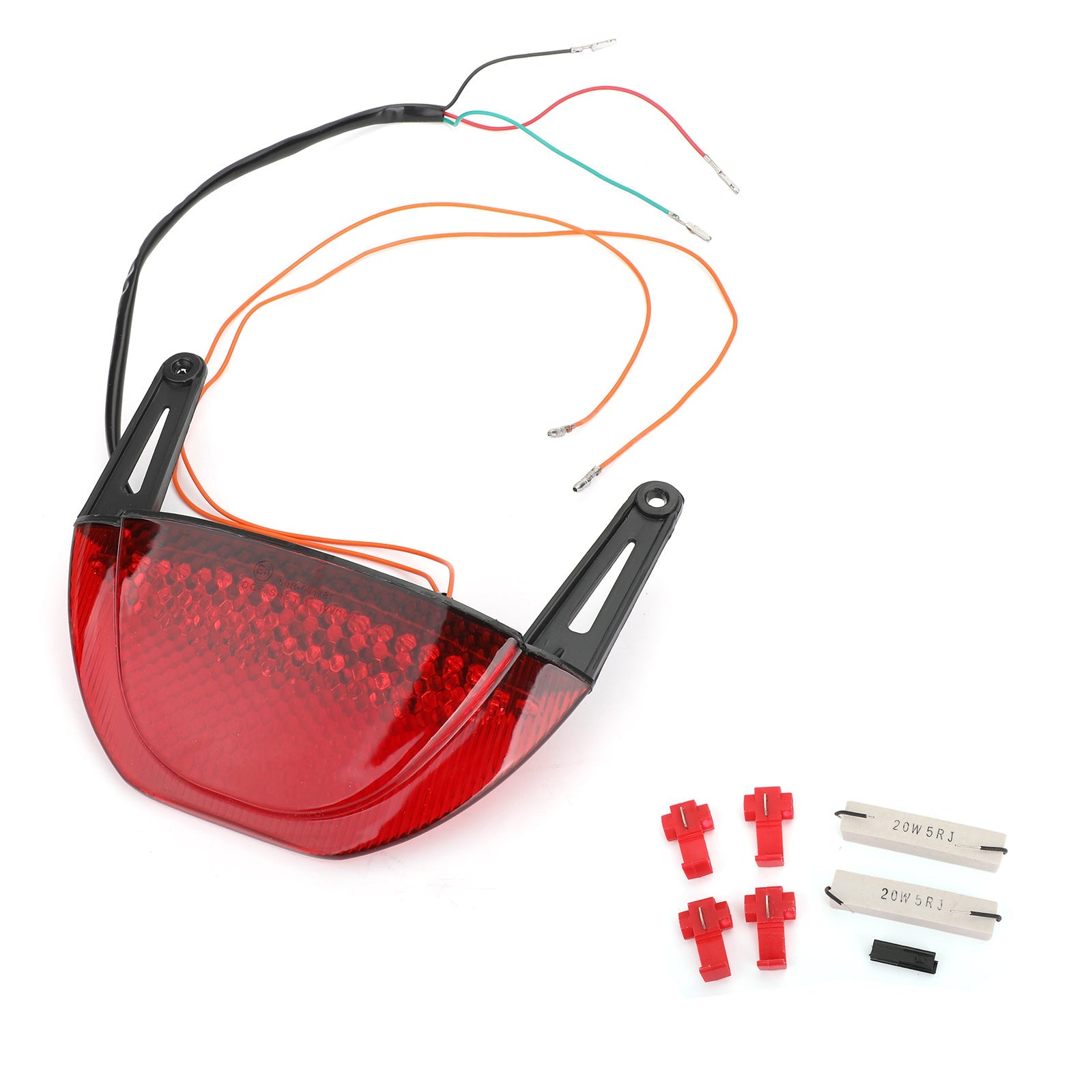 Motocykel zadná brzda Turn Signals Taillight pre Honda CBR 600RR 2007-2012 Red Generic