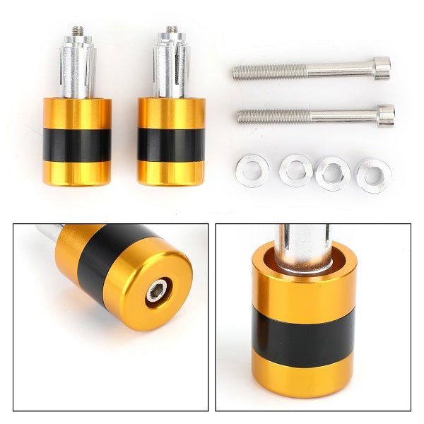 Anti-vibratie 7/8" 22mm Stuur Eindkap M6/M8 Bout Gewicht Schuifregelaar Verlagend Generiek