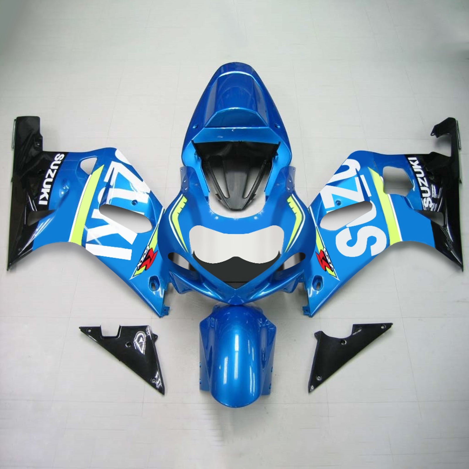 2001-2003 Suzuki GSXR750 K1 Amotopart vstrekovacia kapotaová súprava Kodework Plastic ABS #136