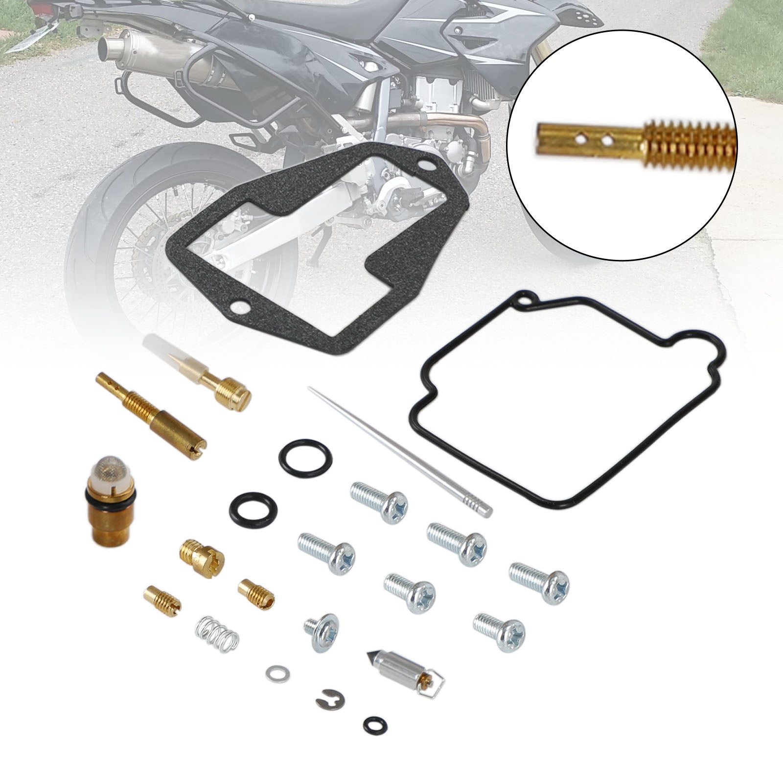 Kit de reparación y reconstrucción de carburador Suzuki DRZ250 DR-Z250 2001-2007