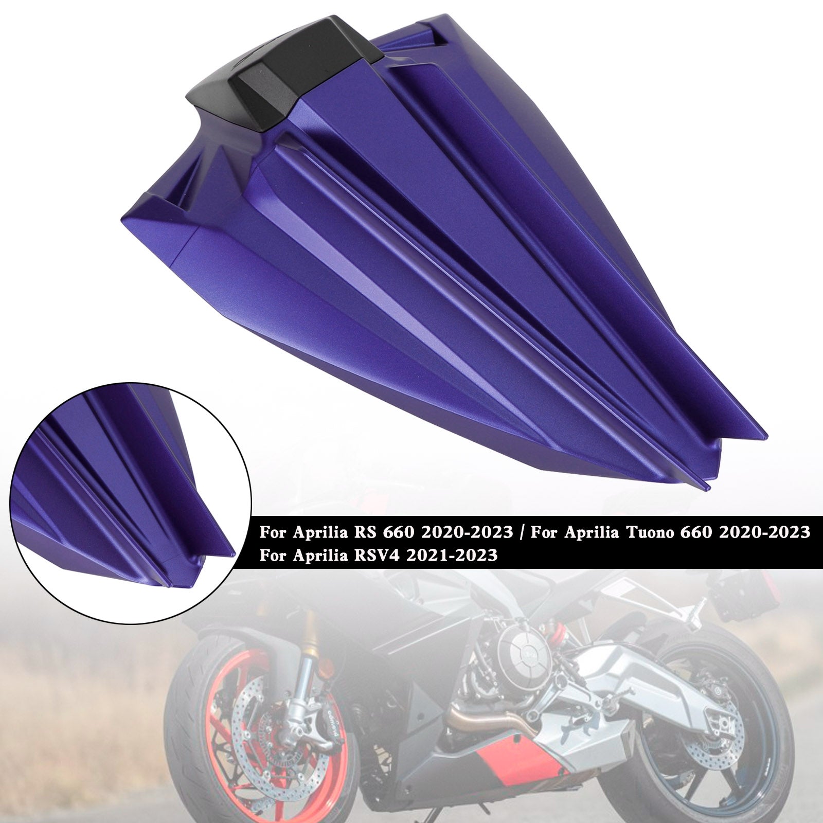 2020-2023 Aprilia RS 660 Zadné sedadlo Cover Cowl
