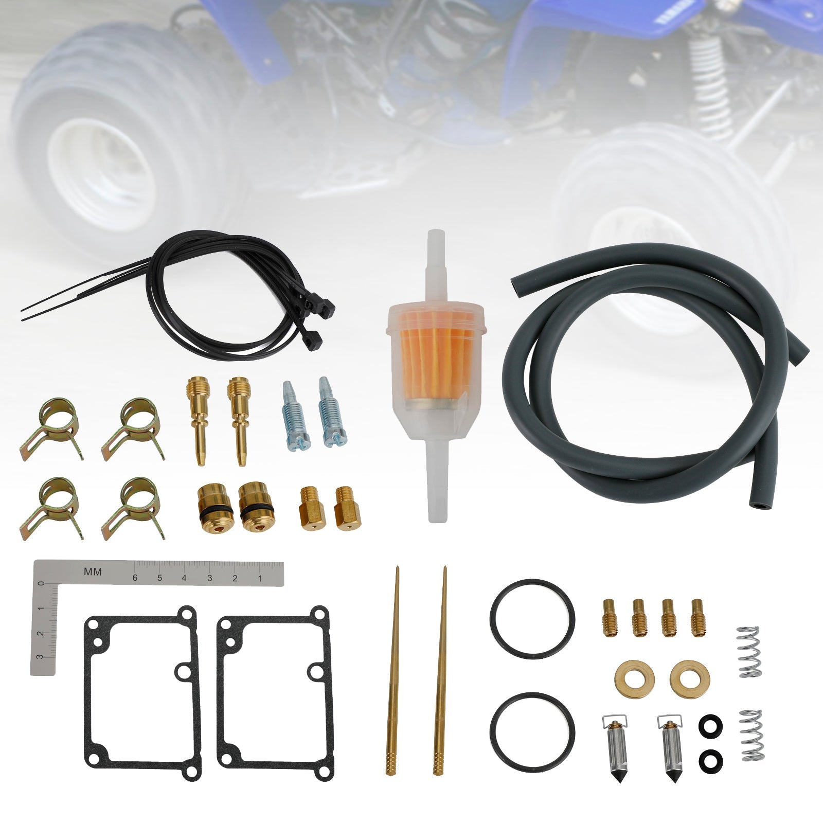 Yamaha Banshee 350 YFZ350 1988-2006 Kit de reparo de reconstrução do carburador