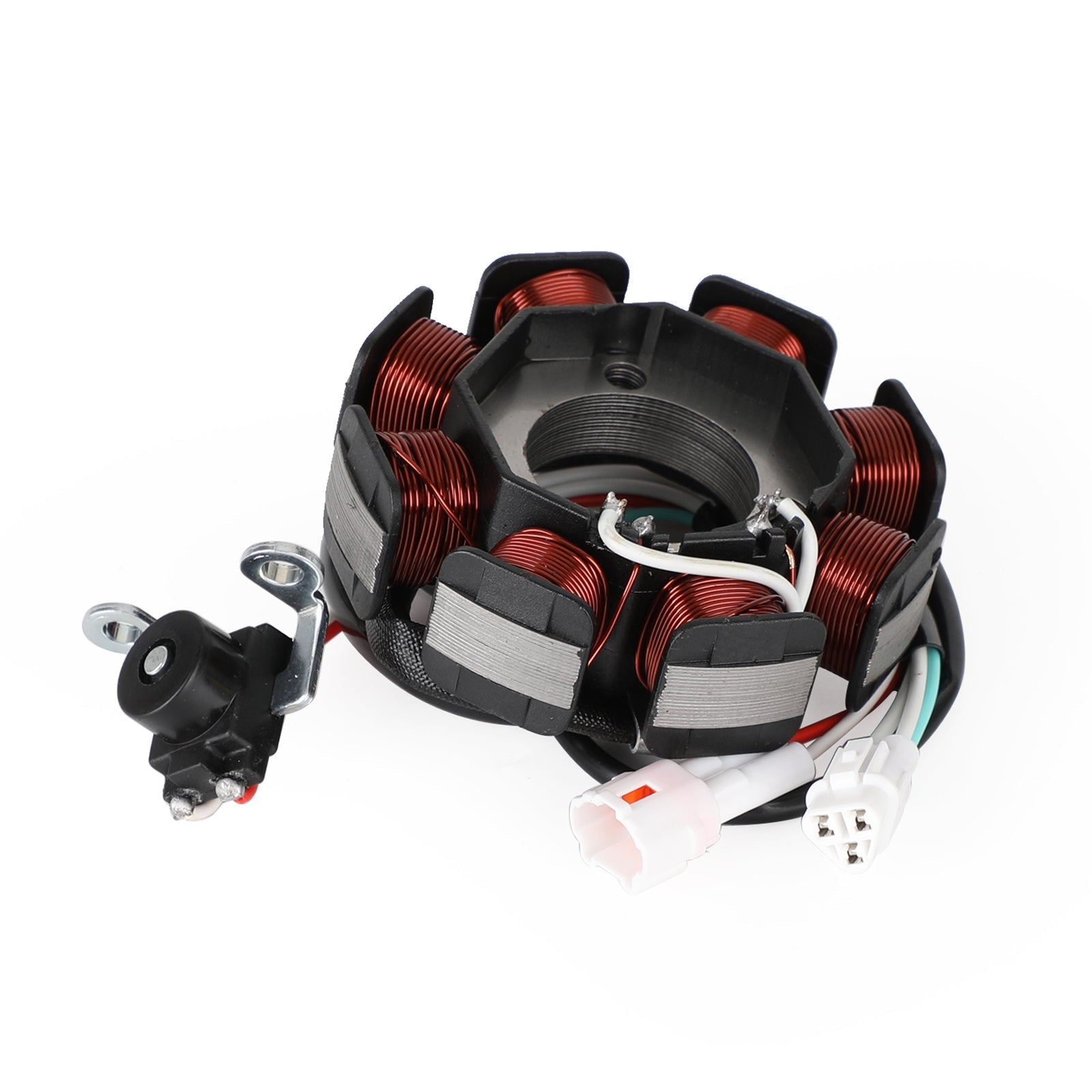2011-2013 Yamaha YFM 125 R Regulador Raptor Magneto Stator Kit de junta da bobina Fedex Express genérico