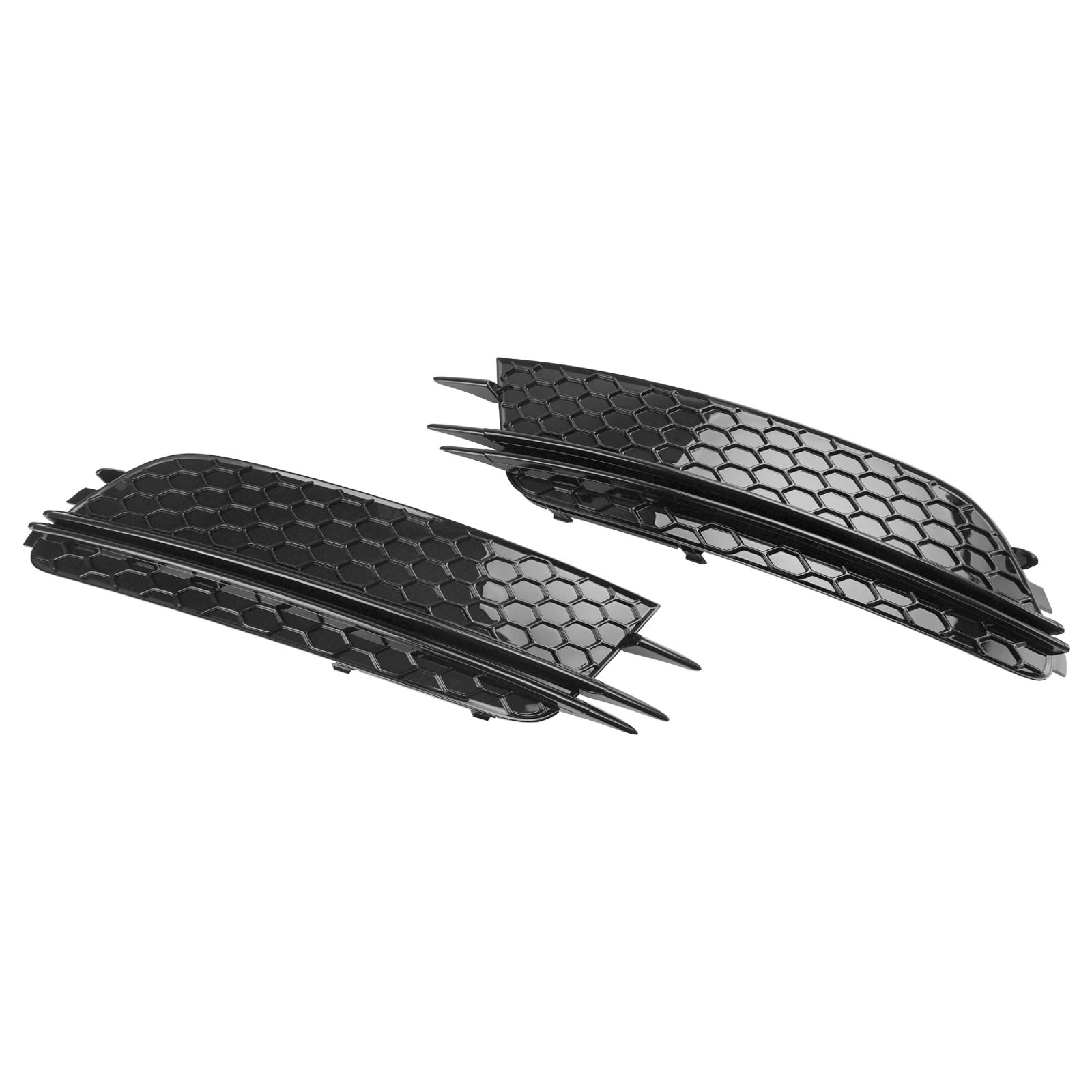 2012-2015 Audi A6 4G C7 2 piezas cubierta de luz antiniebla delantera parrilla de bisel