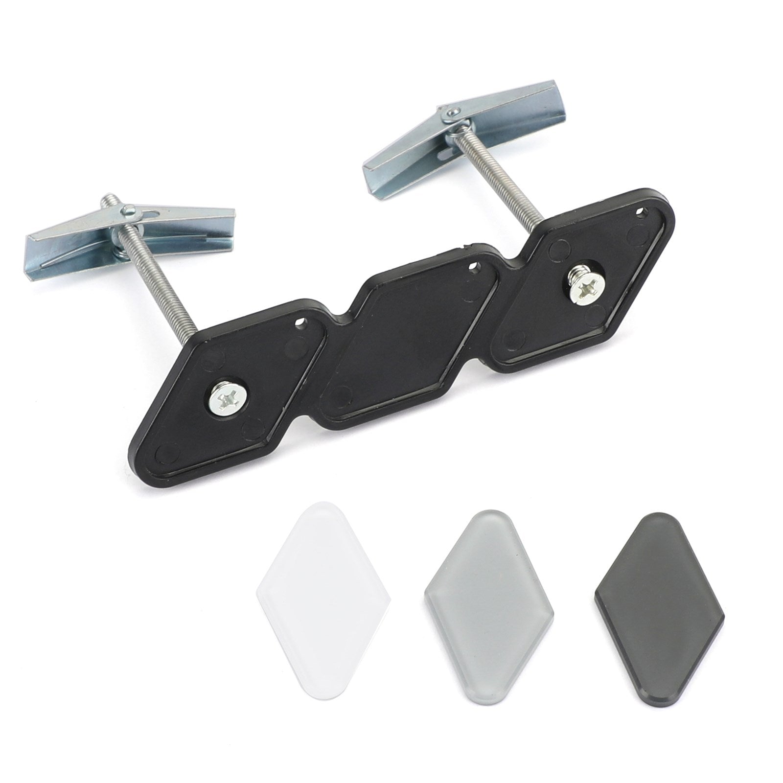 Tri-Color 3 Grille Badge Emblem för Toyota Tacoma 4Runner Tundra Rav4 Highlander Generic