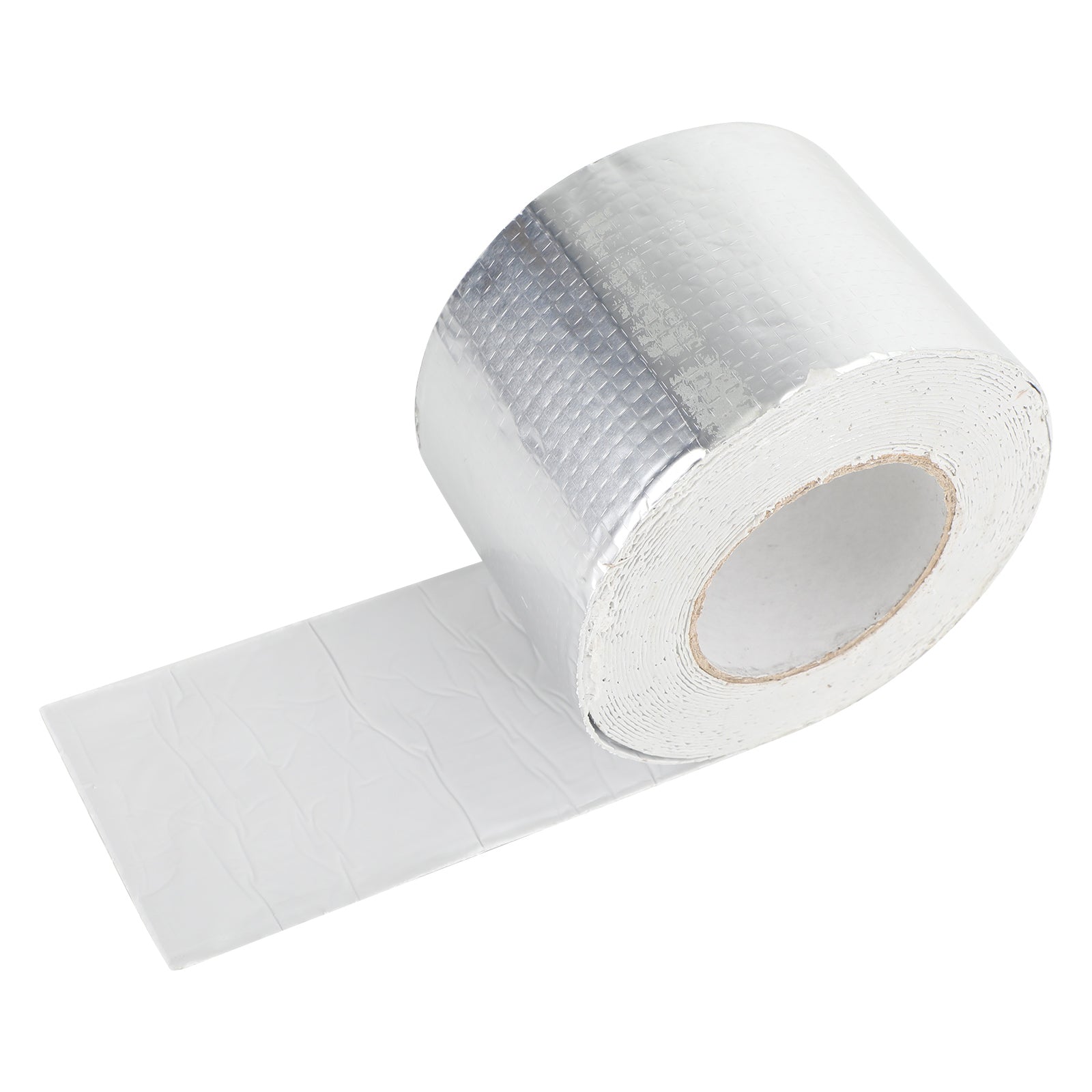 4" x 30' RV-tettetape UV-vanntett taklekkasjer reparasjonstape forsegling, klebrig sølv
