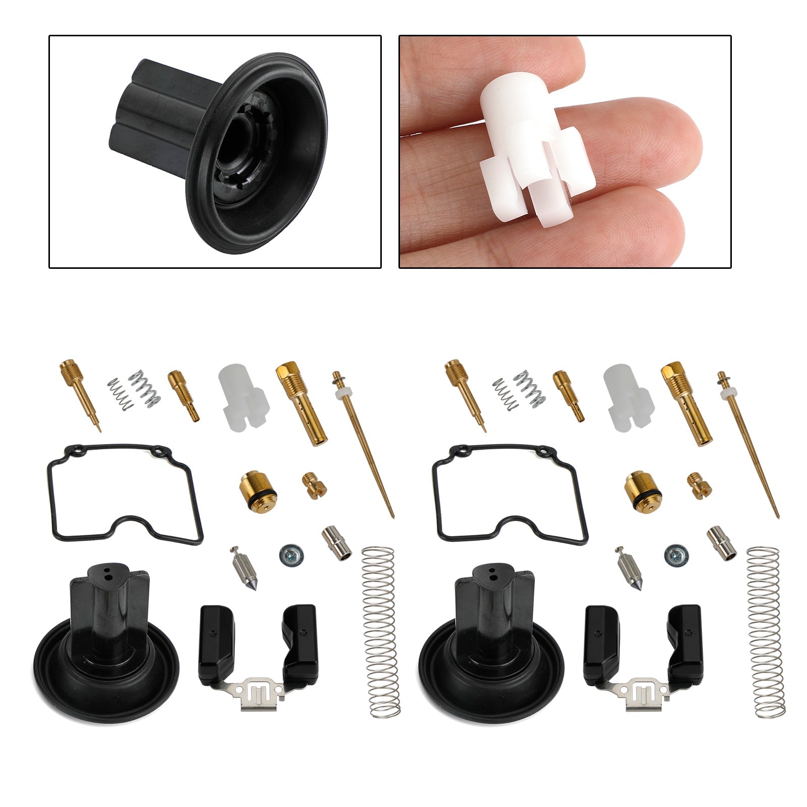 250cc ATV ATV250 EN250 GP200 GP250 MV30 2x Kit de réparation de reconstruction du carburateur