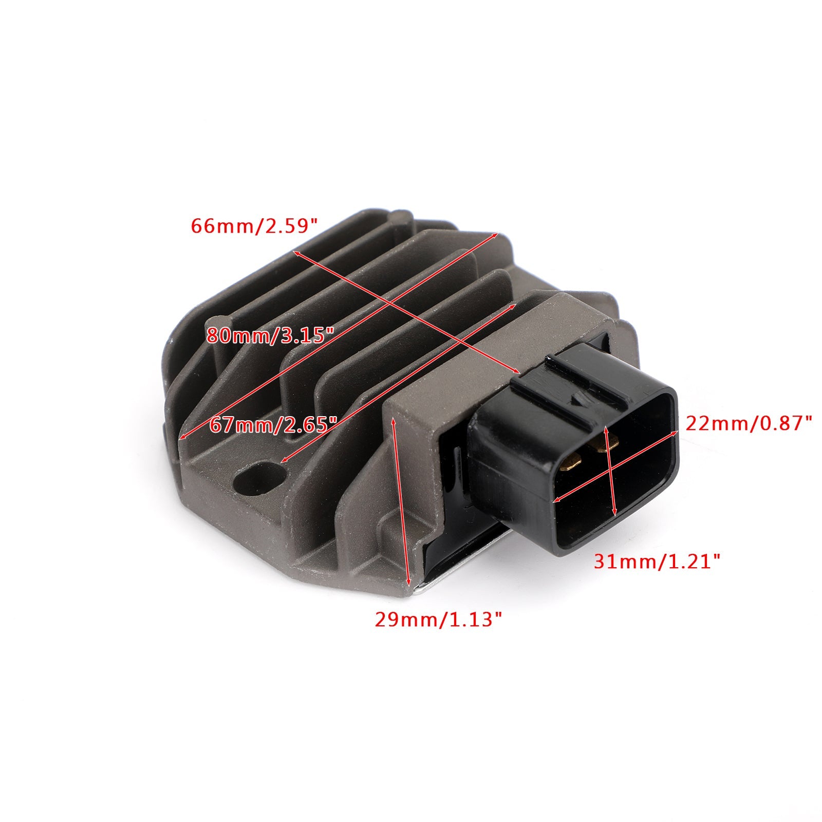 Rectificador regulador apto para Yamaha YZF R1 YZF-R1 YZF-R1S YZF-R1M MTN1000 15-19 genérico