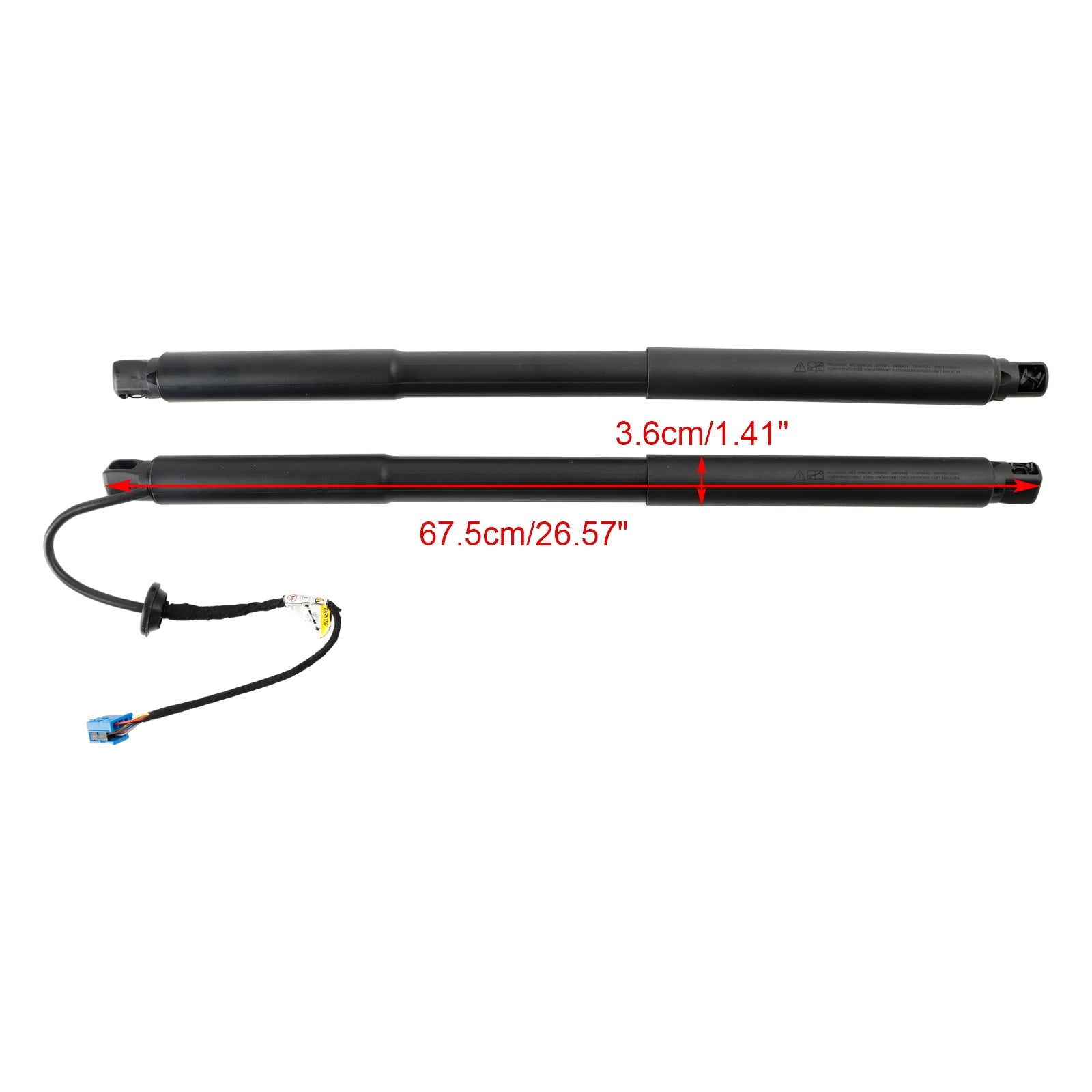 2013-2015 Mercedes Benz ML-Class GLE-Class W166 2PCS Rear Spindle Gas Strut Spring Auto Tailgate Boot