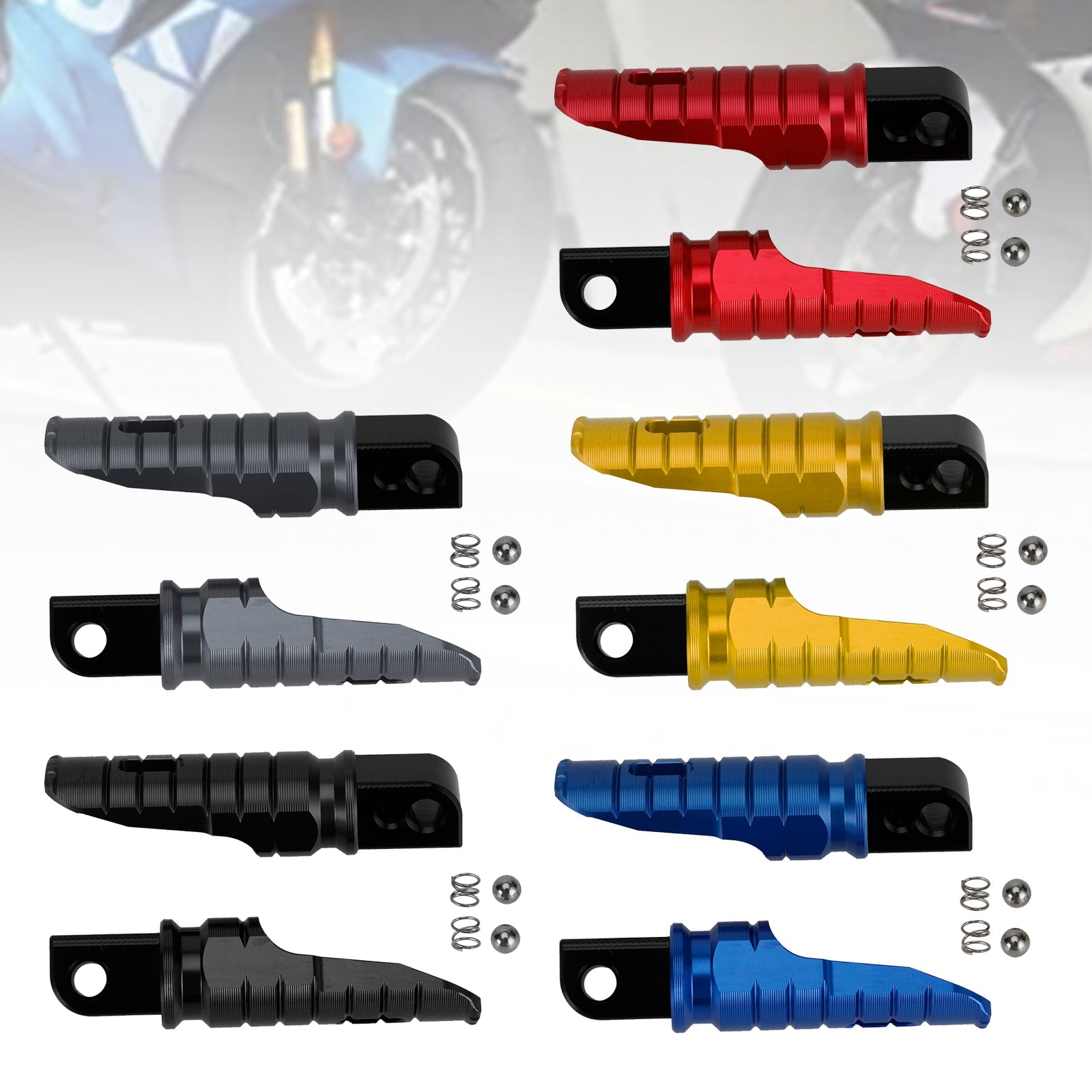 2018-2022 SUZUKI GSX-S125/150 GSX-R125/150 GW250 Voetsteunen achter Voetsteun