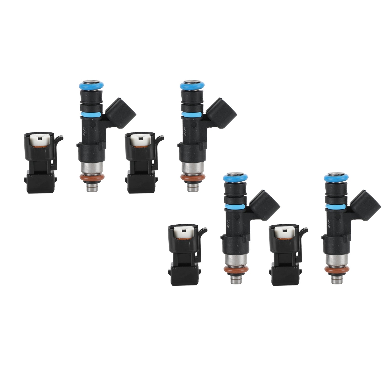 4st 650cc 62LB EV14 Bränsleinsprutare Fit Audi A4 TT VW Golf Jetta KSM 1.8T Turbo Generic