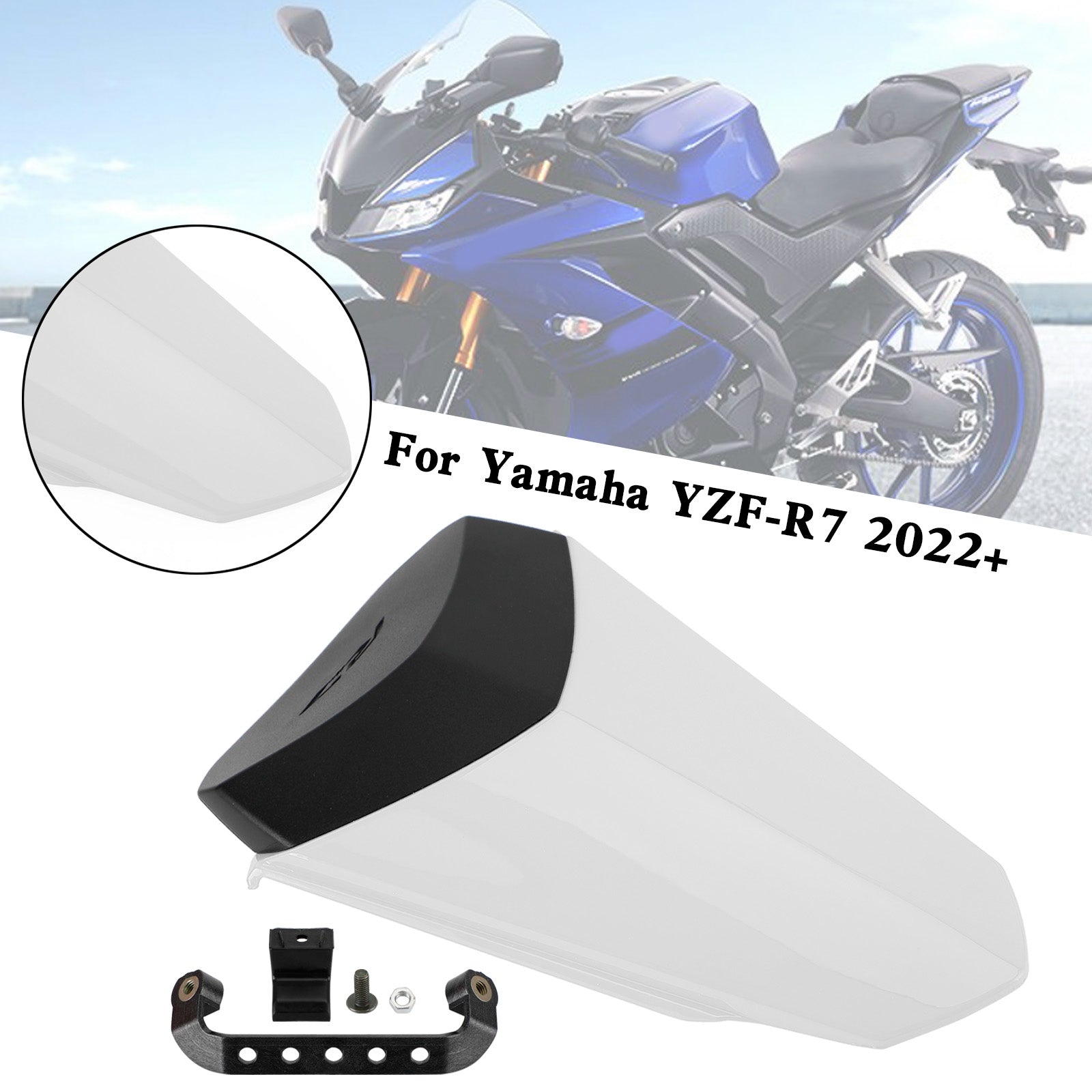2022-2023 YAMAHA YZF-R7 YZF R7 zadné sedadlo Cover Cover COWL COWL