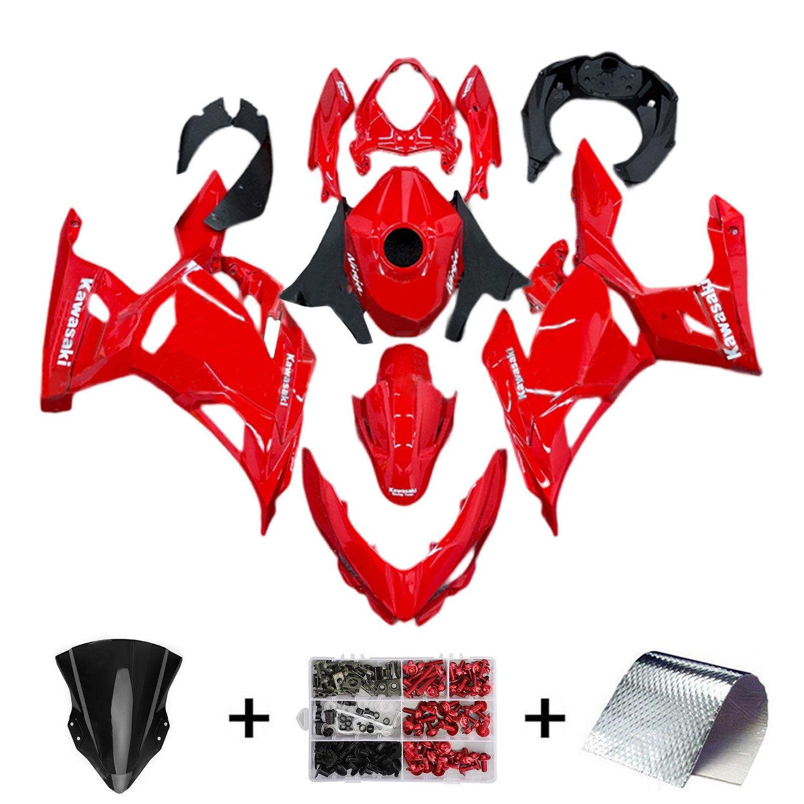 2018-2024 KAWASAKI EX400/NINJA400 Kit de carénage