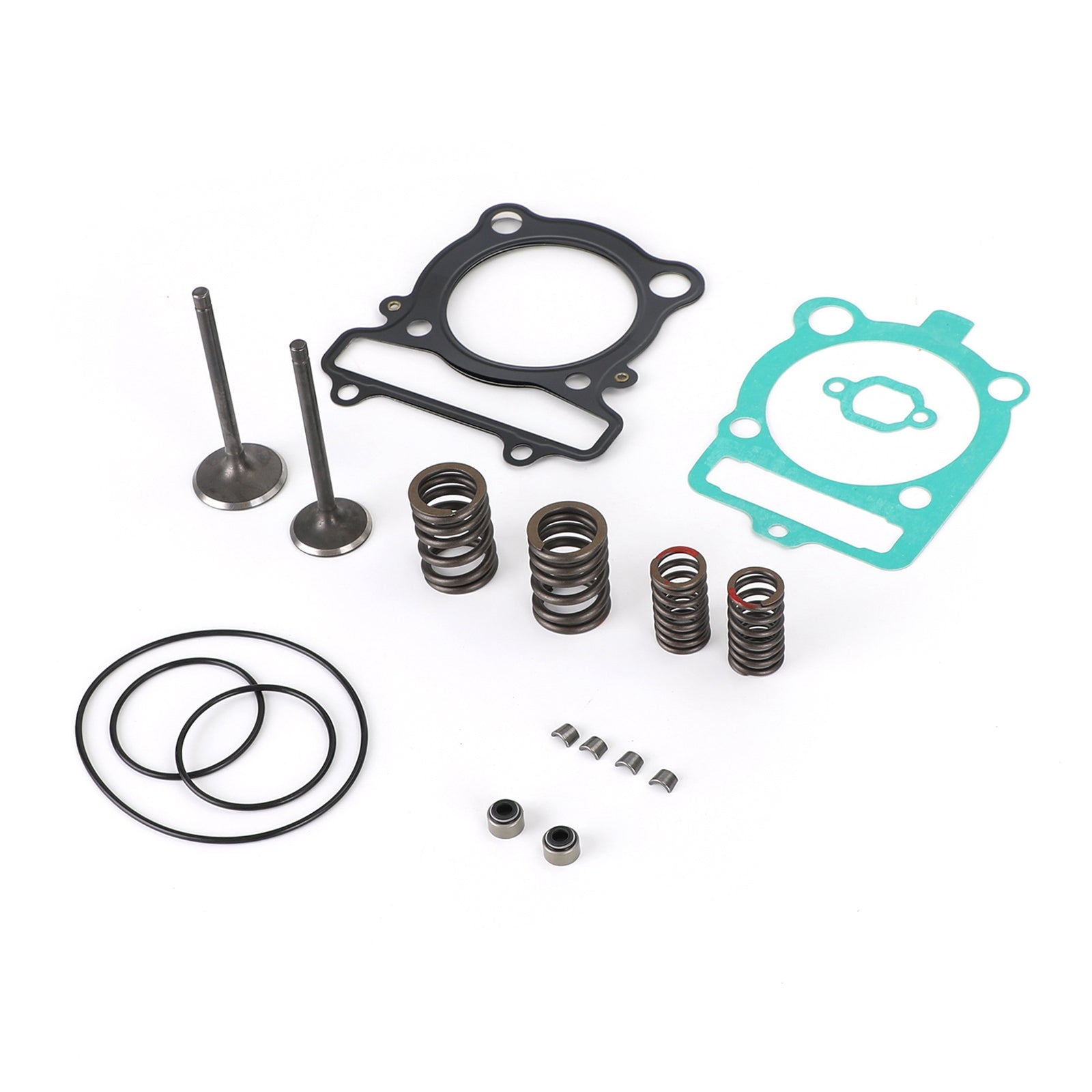 Kit de junta da válvula de escape de admissão de cilindro para Yamaha Warrior 350 YFM350X 1987-04 genérico