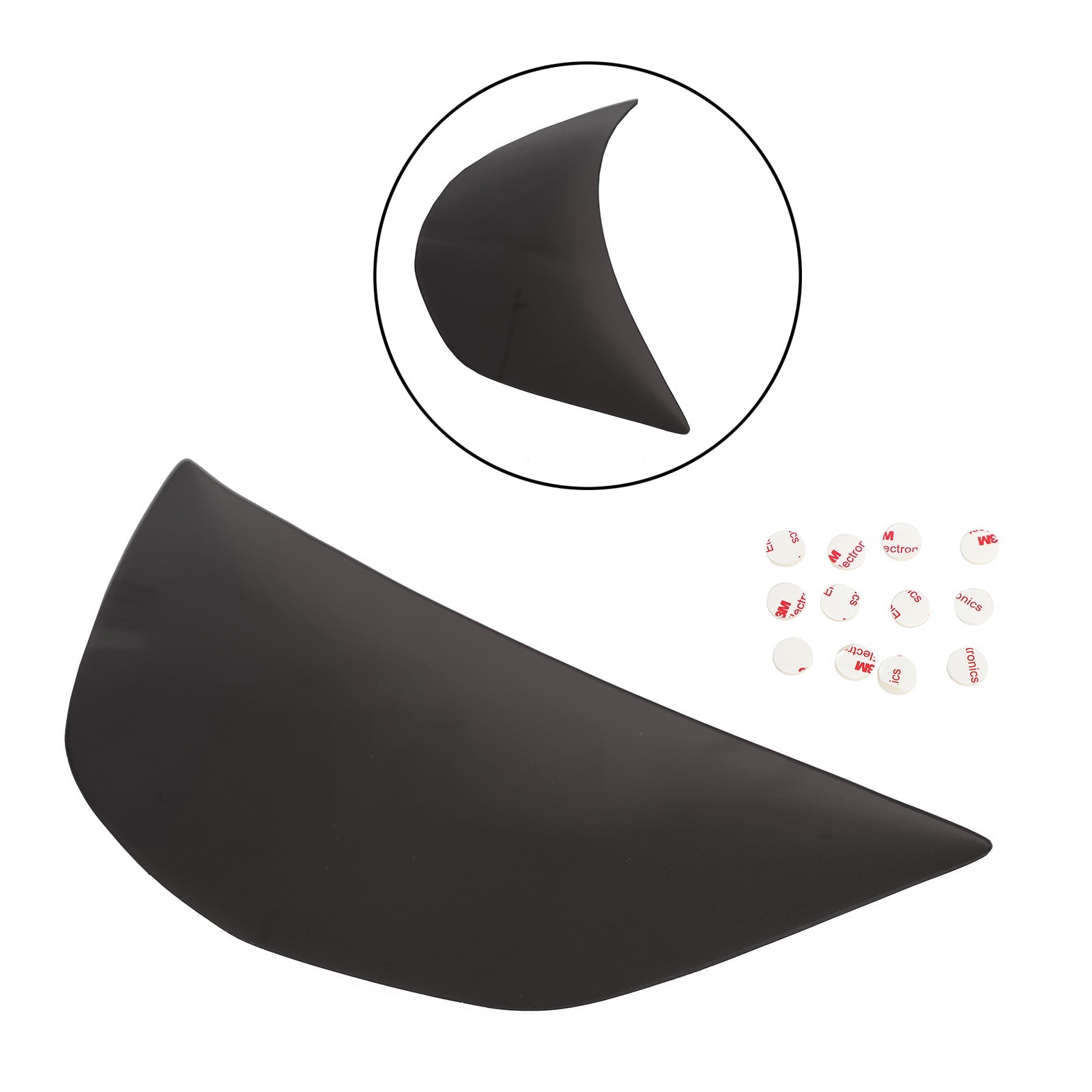 Protección de lente de faro delantero para Kawasaki Zx-6R Zx 6R 94-97 95 96 azul genérico