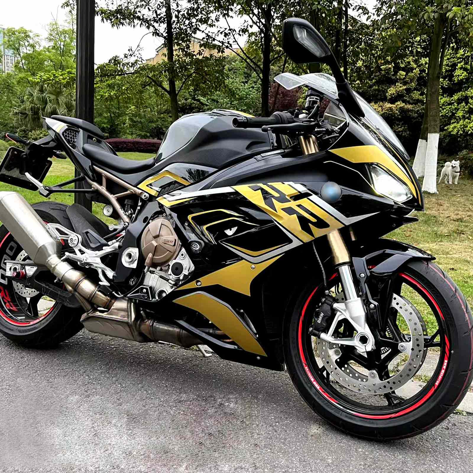 2019-2022 BMW S1000RR amotopart vstrekovacia kapotážová súprava karosérií plastový ABS #101