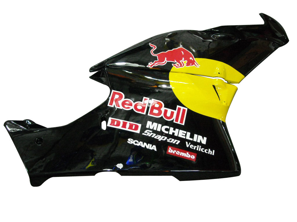 Ducati 999 Noir 2005-2006 & Carénages de course jaunes génériques