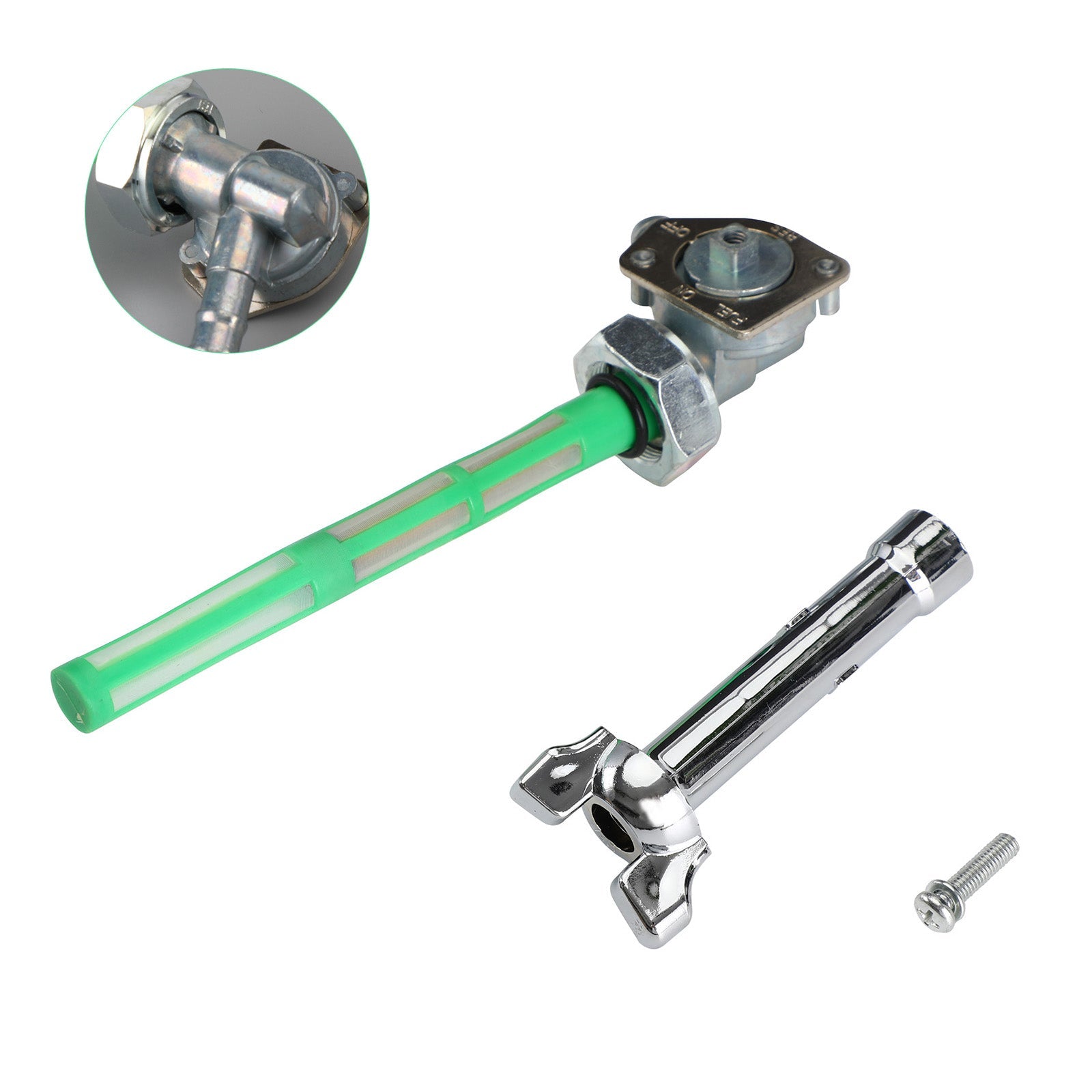 Robinet de purge de gaz combustible & Levier adapté pour Honda Shadow VLX600 VT600C CD 1988-1998