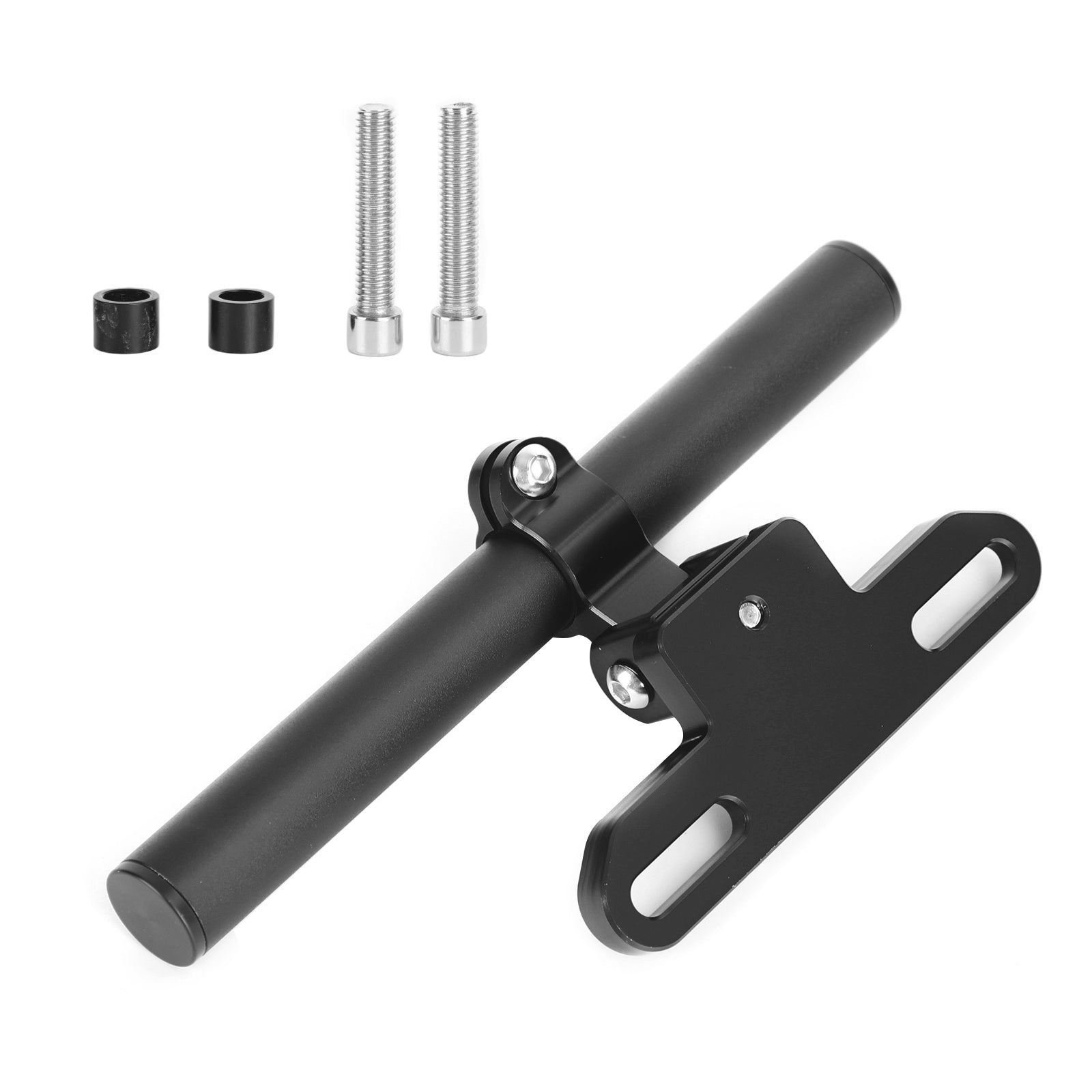 Soporte De Navegación Para Teléfono Soporte De Extensión Gps 22 Mm Para Motocicleta Moto Plata Genérico