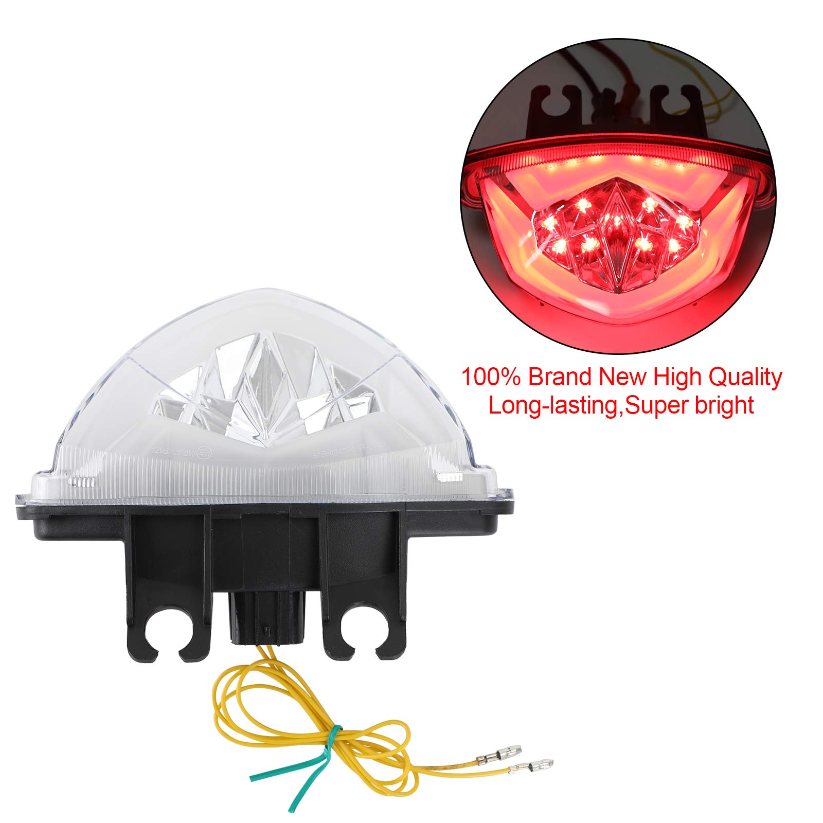 LED-svansljus bländsignal för Suzuki GSXS 1000 F GSX-S 750 Z 2017-2021 Generic