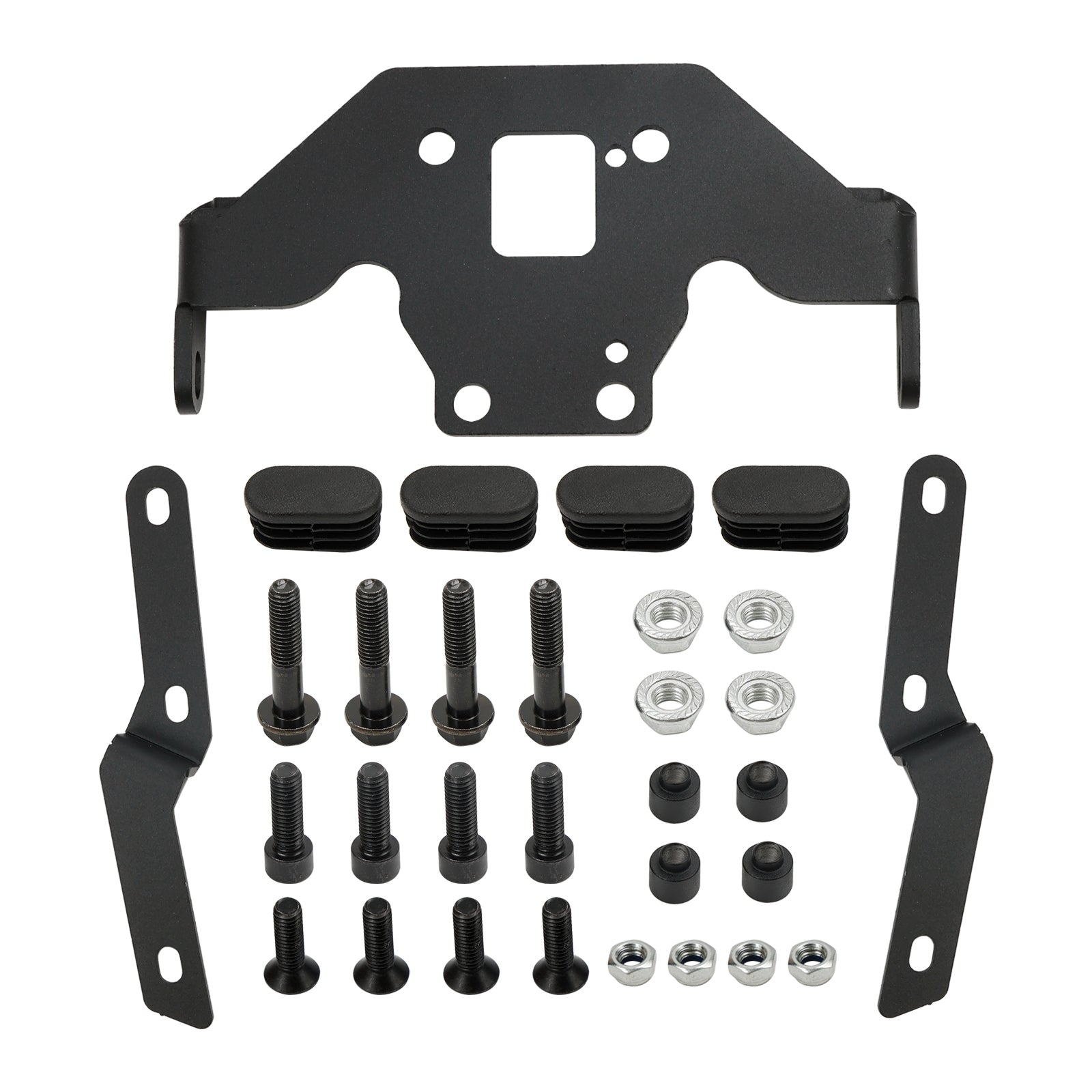 Kawasaki Z 900 / Z900 SE 2017 - 2023 Rack de bagagem traseira do tubo - preto