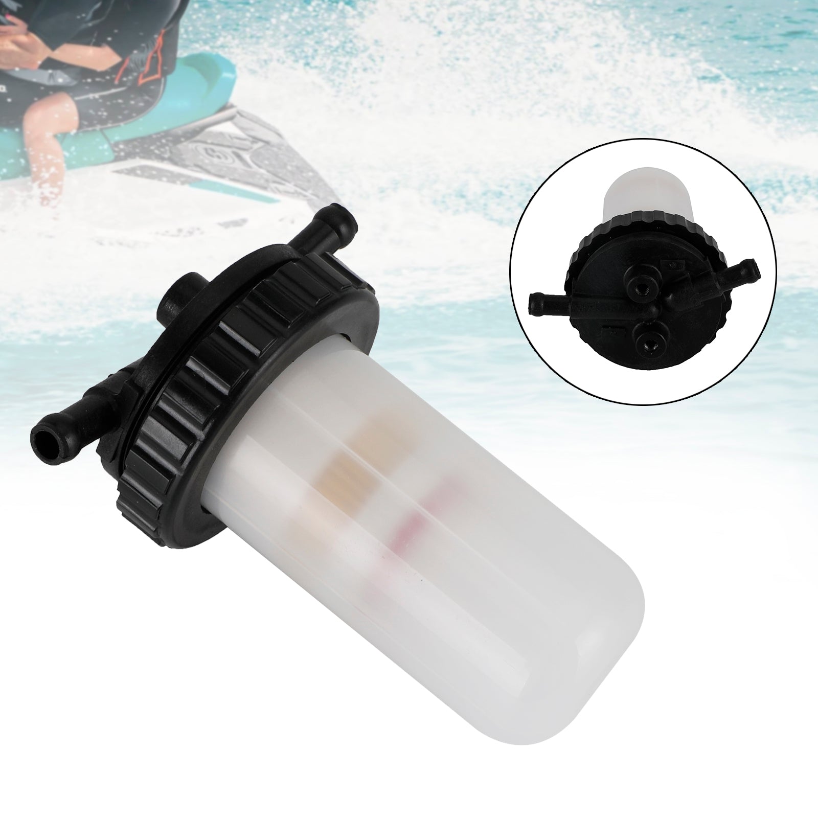 Palivový filter prispôsobený pre Yamaha 2 zdvih 150 k - 250HP prívesný motor 65L -24560